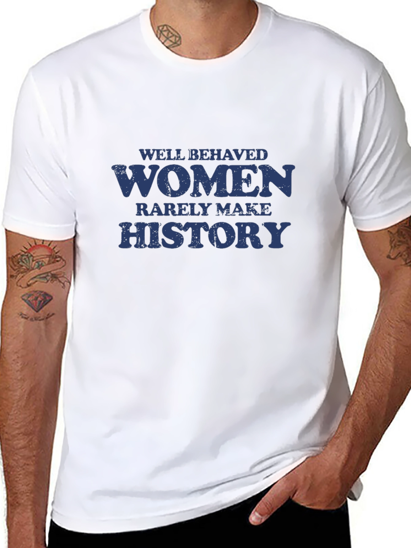 Well Behaved Women History Graphic T-Shirt