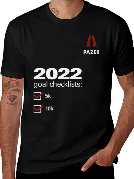 2022 Goal Checklist T-Shirt - 5K & 10K Completed!
