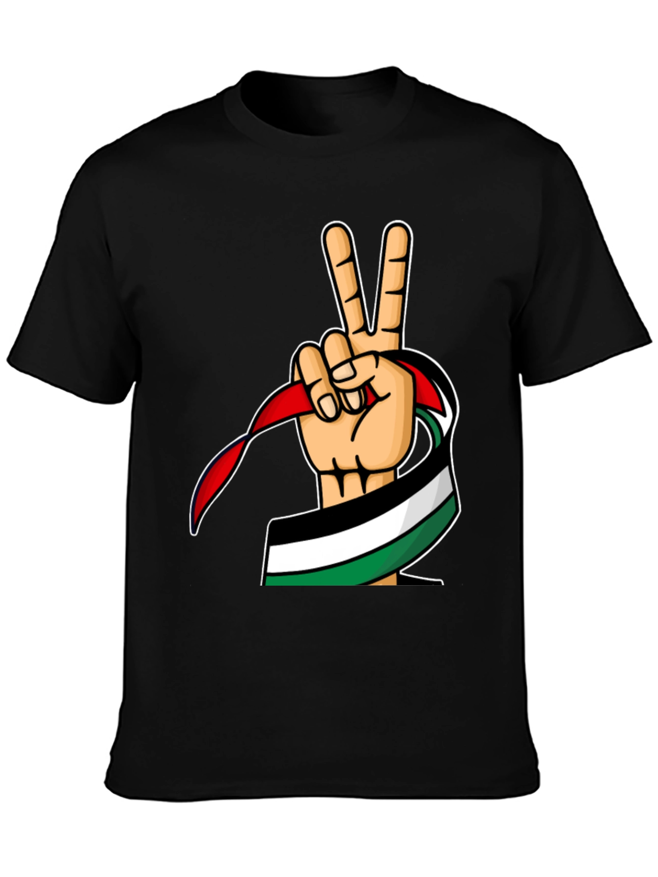 Palestine Peace Sign T-Shirt