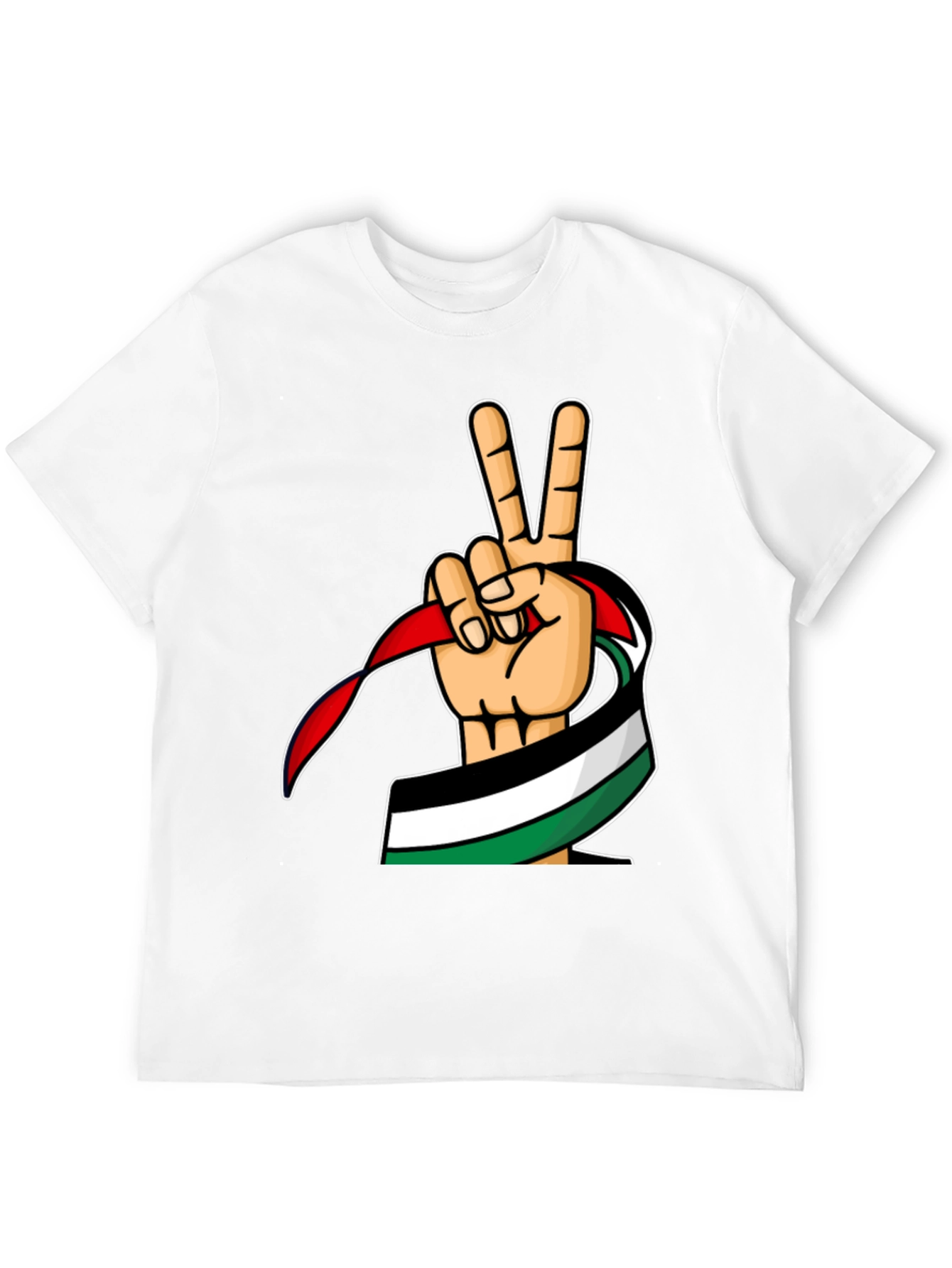 Palestine Peace Sign T-Shirt