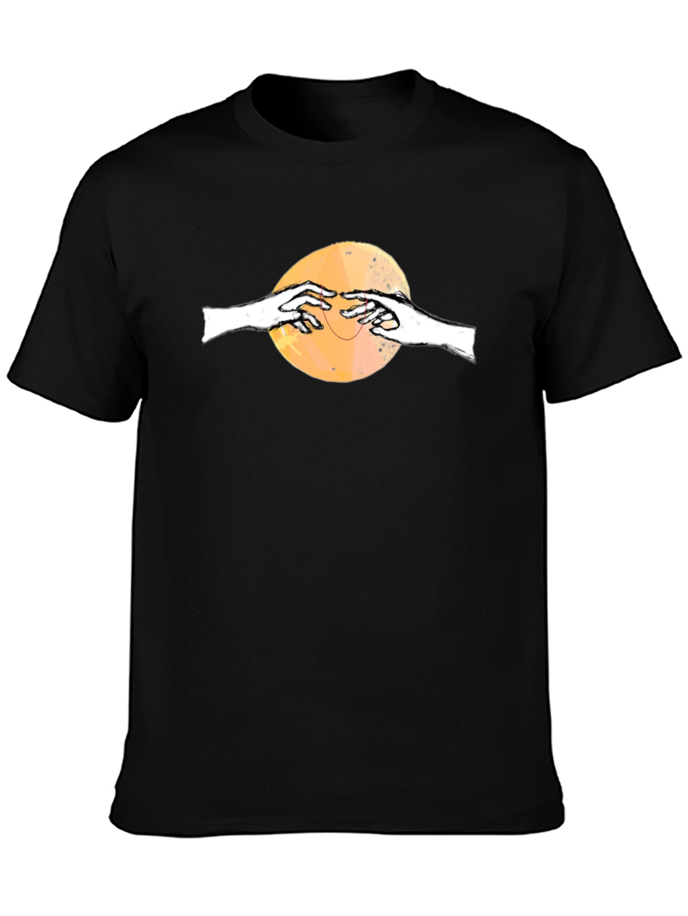 Hands Graphic Black T-Shirt