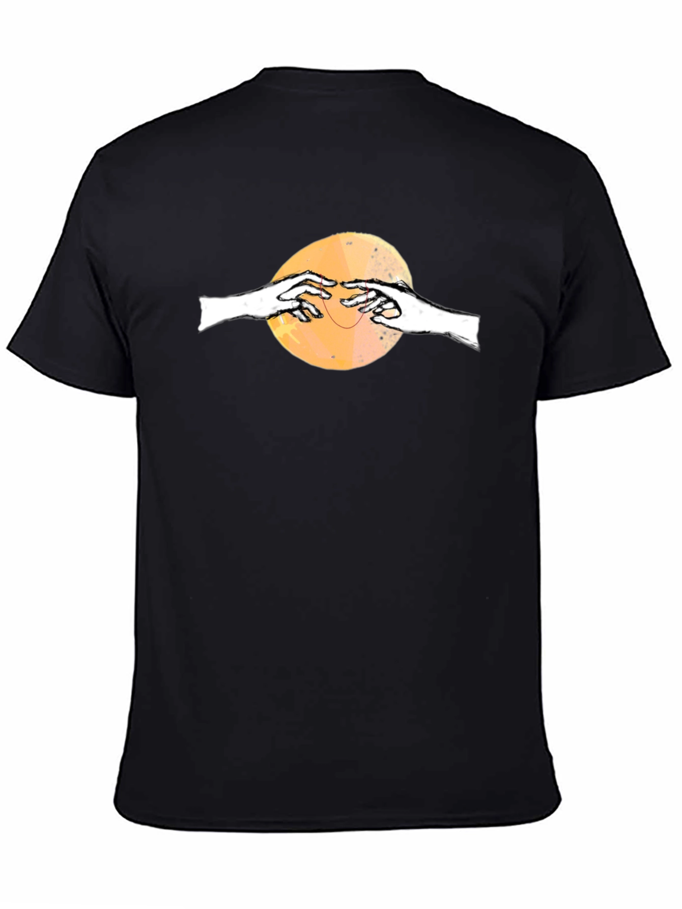Hands Graphic Black T-Shirt