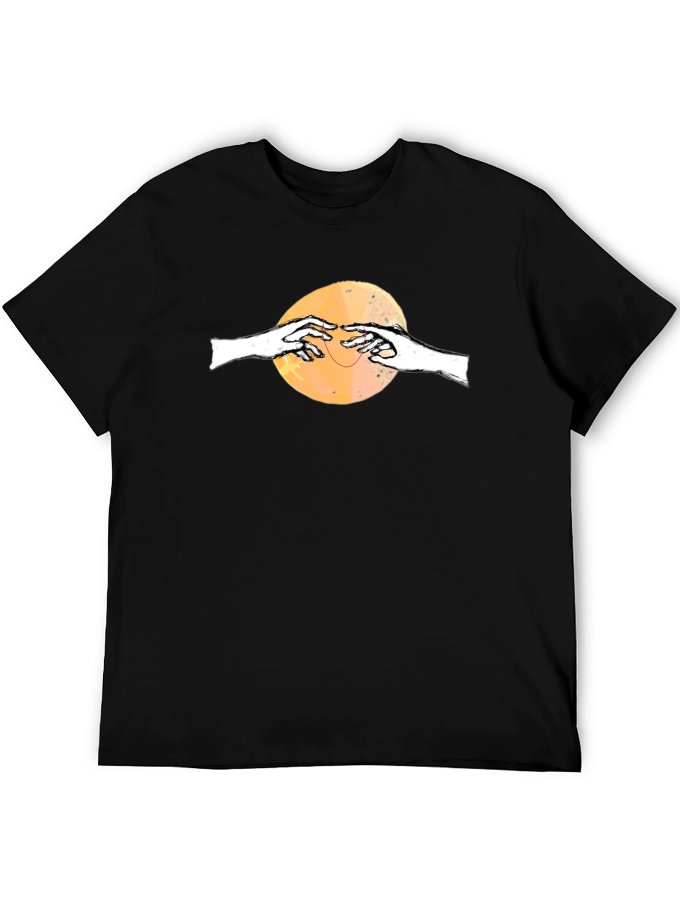 Hands Graphic Black T-Shirt