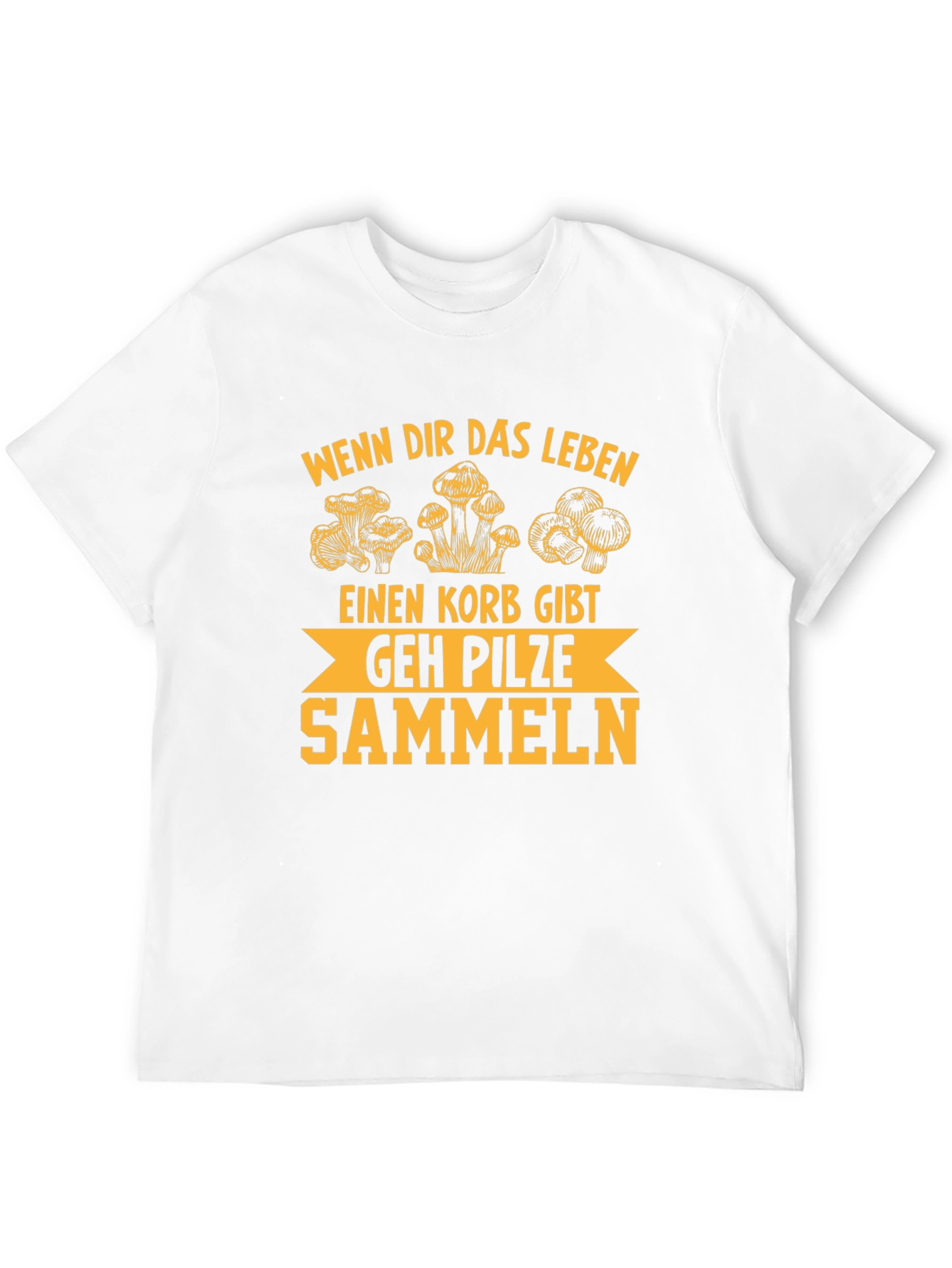 Mushroom Hunting T-Shirt - German Humor Tee