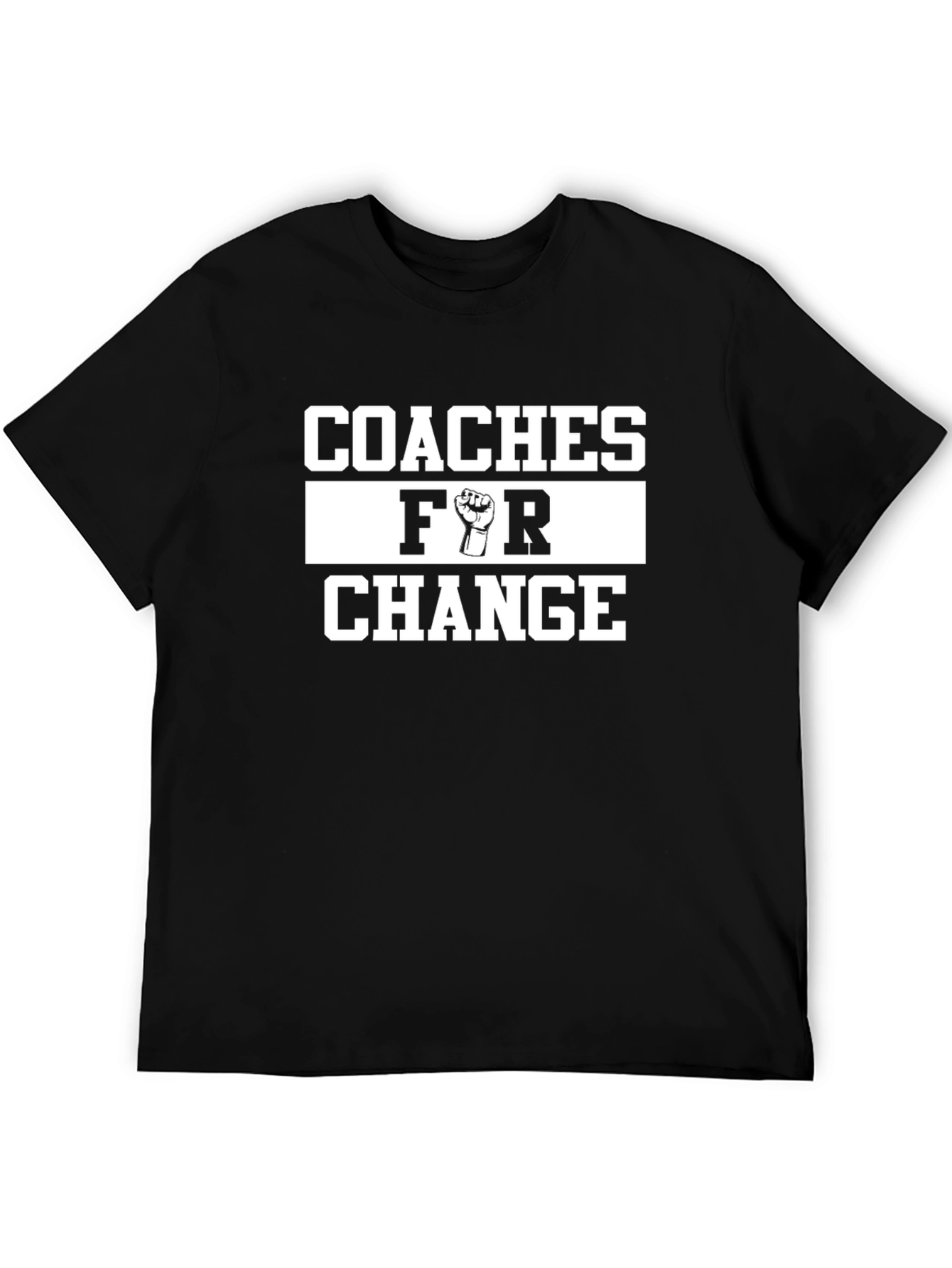 Coaches For Change Black T-Shirt