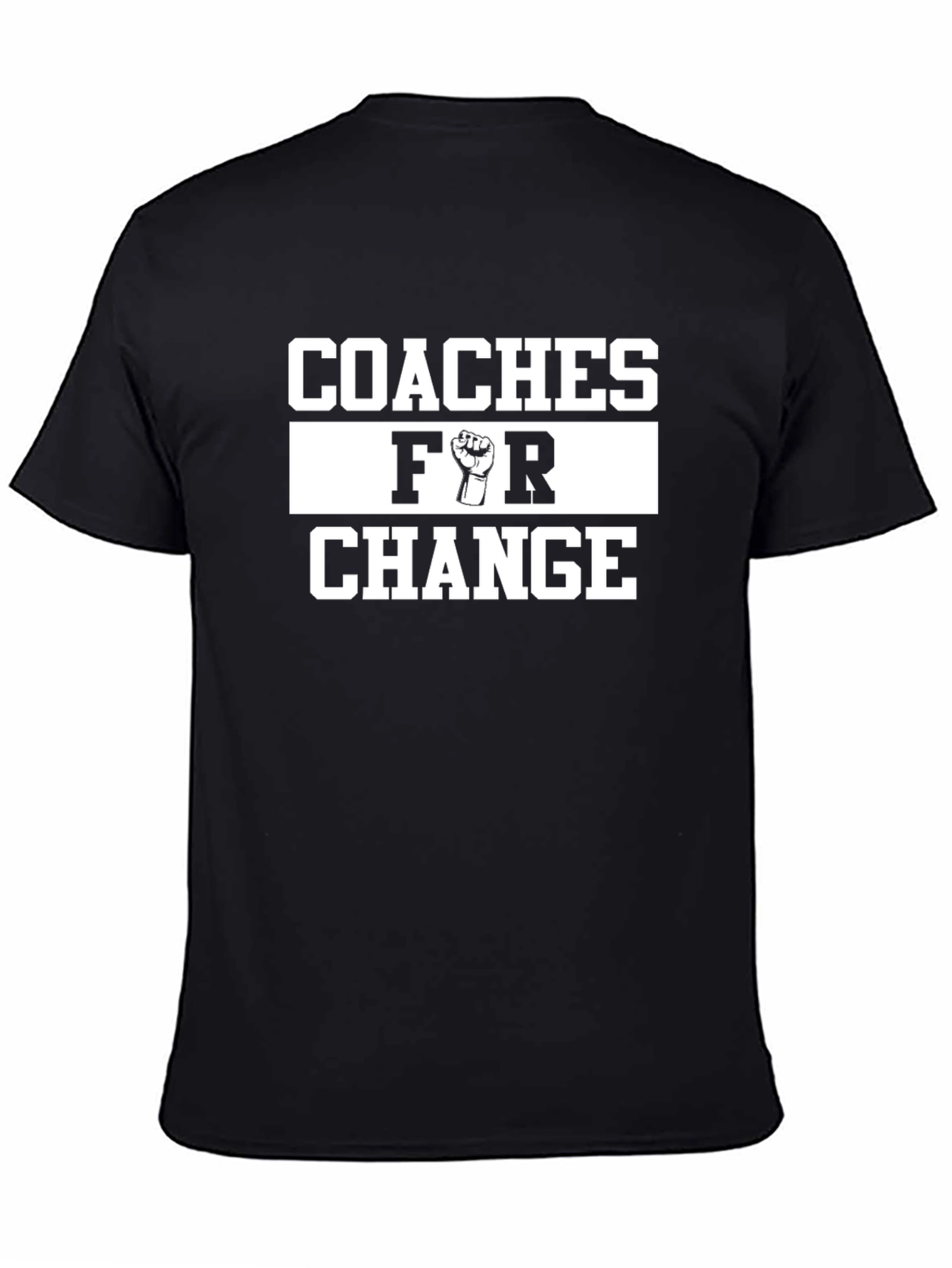 Coaches For Change Black T-Shirt