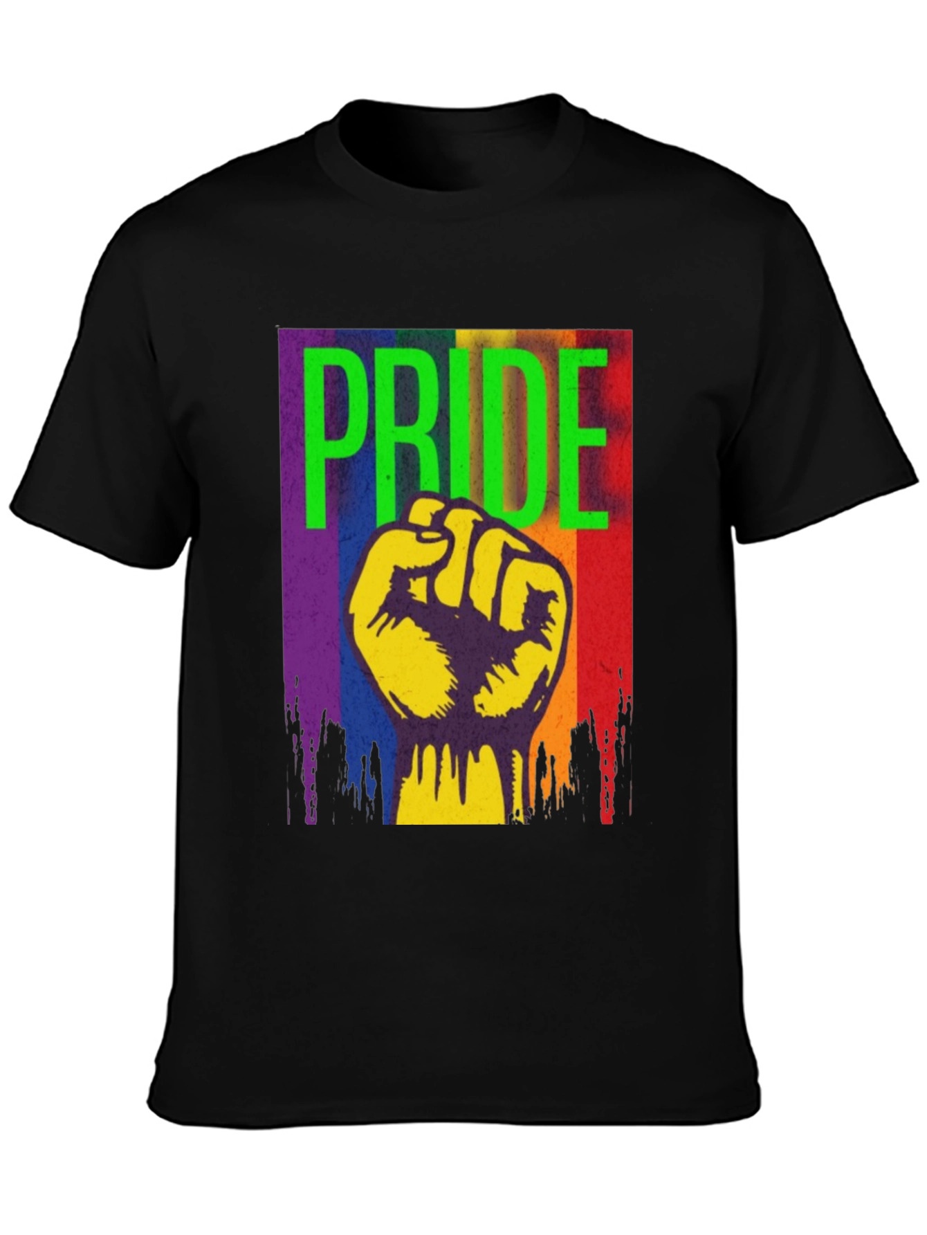 Pride Fist Graphic Tee - Equality & Empowerment