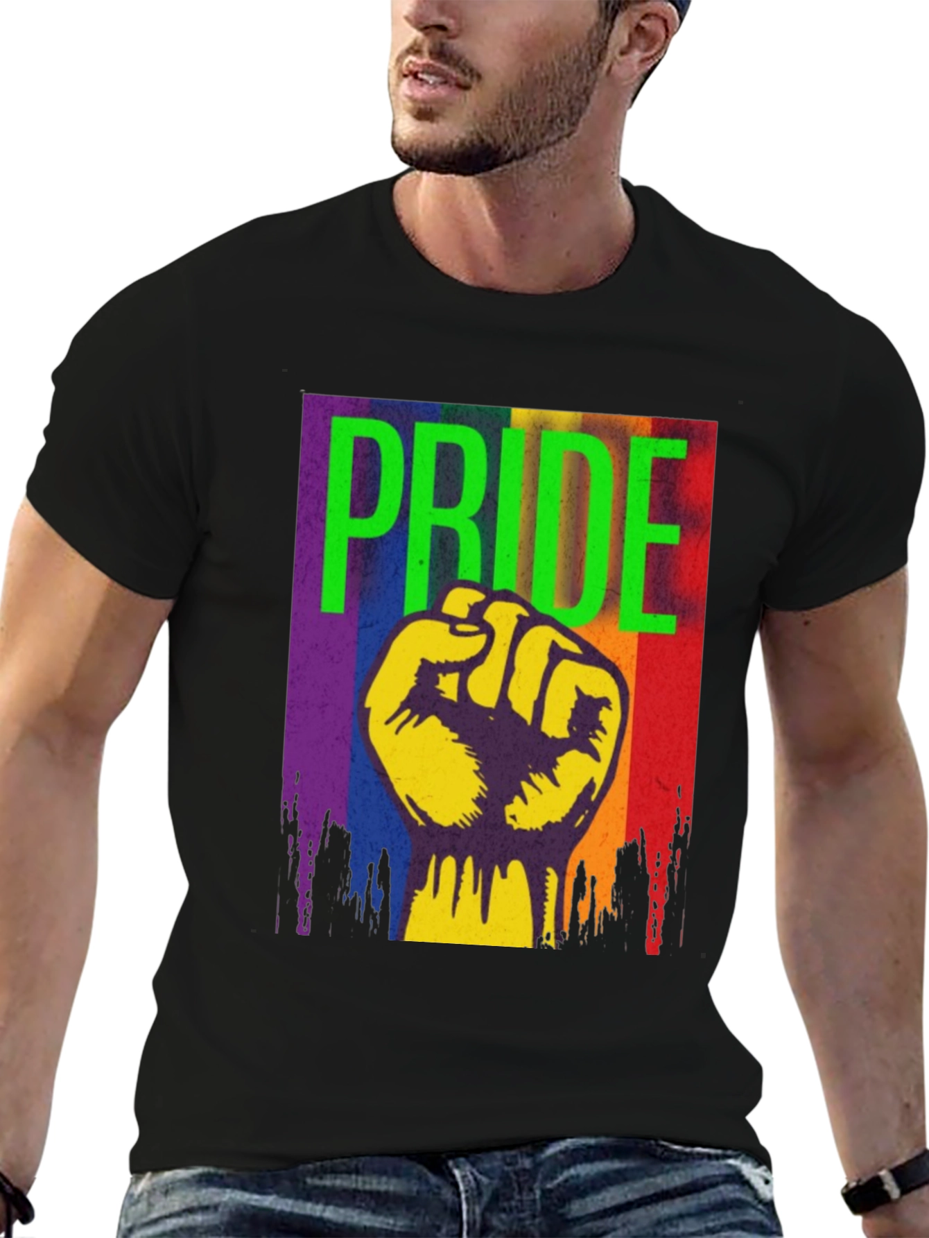 Pride Fist Graphic Tee - Equality & Empowerment