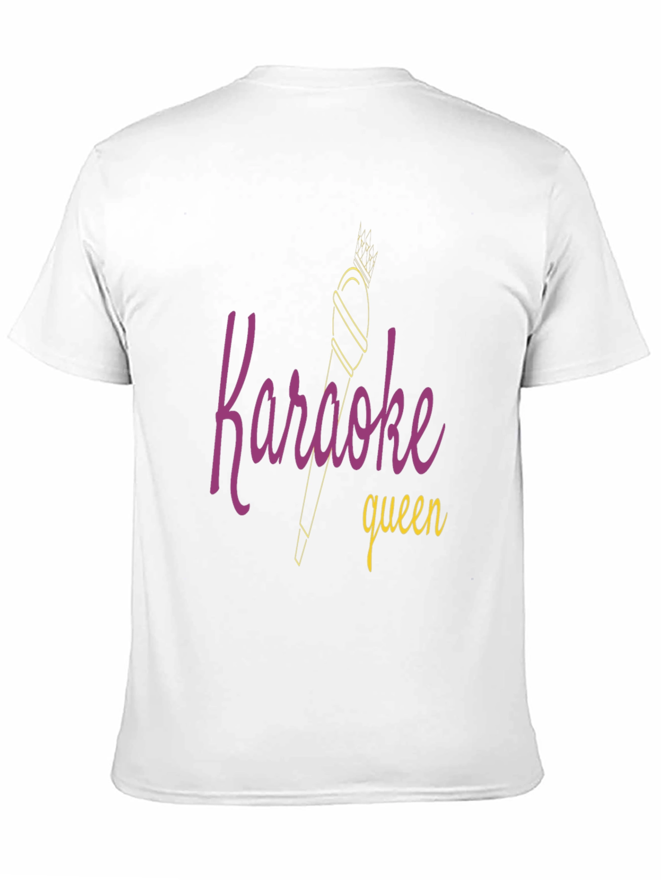 Karaoke Queen Graphic Tee - Black