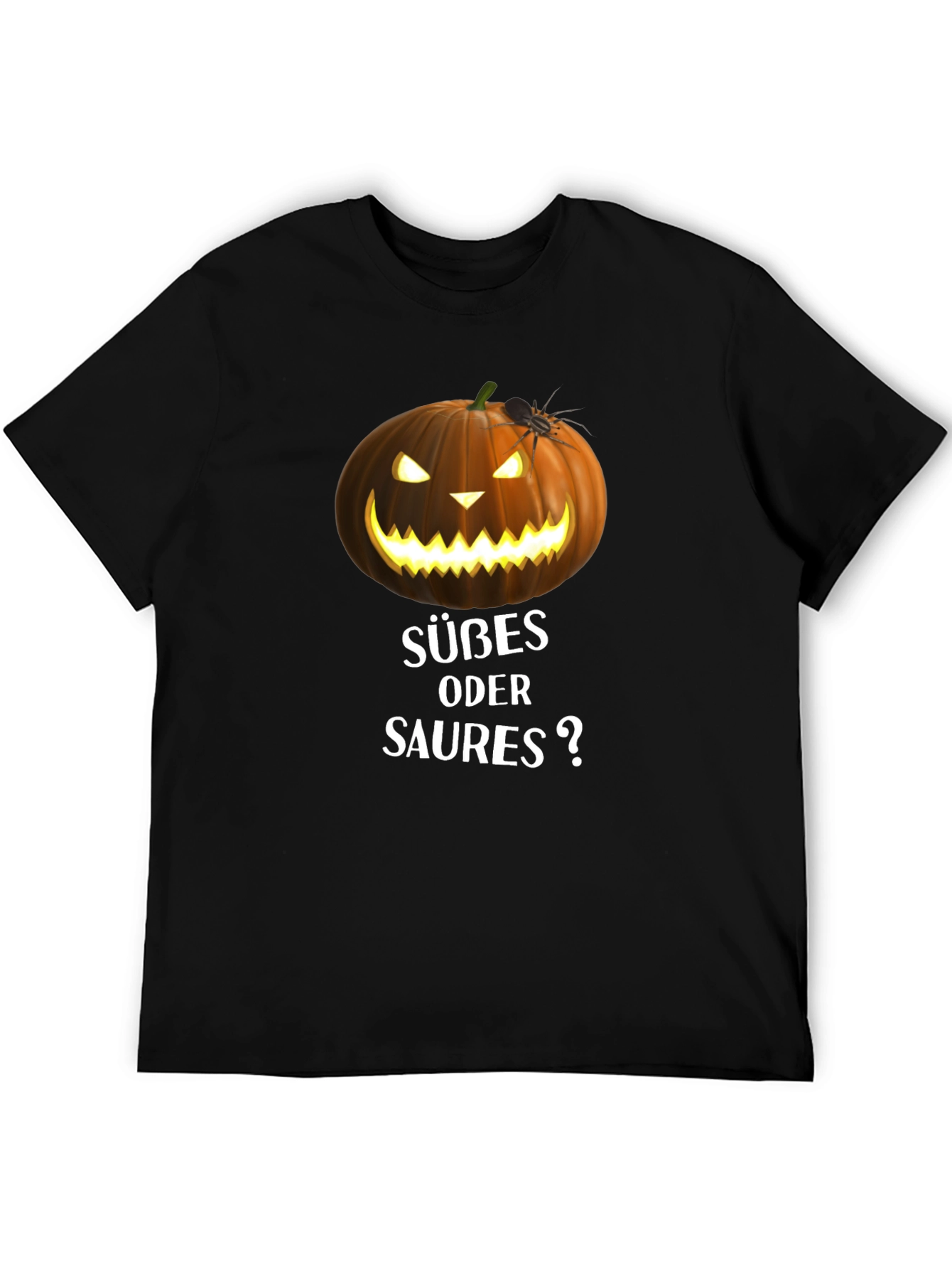 Halloween Pumpkin Süßes oder Saures? T-Shirt