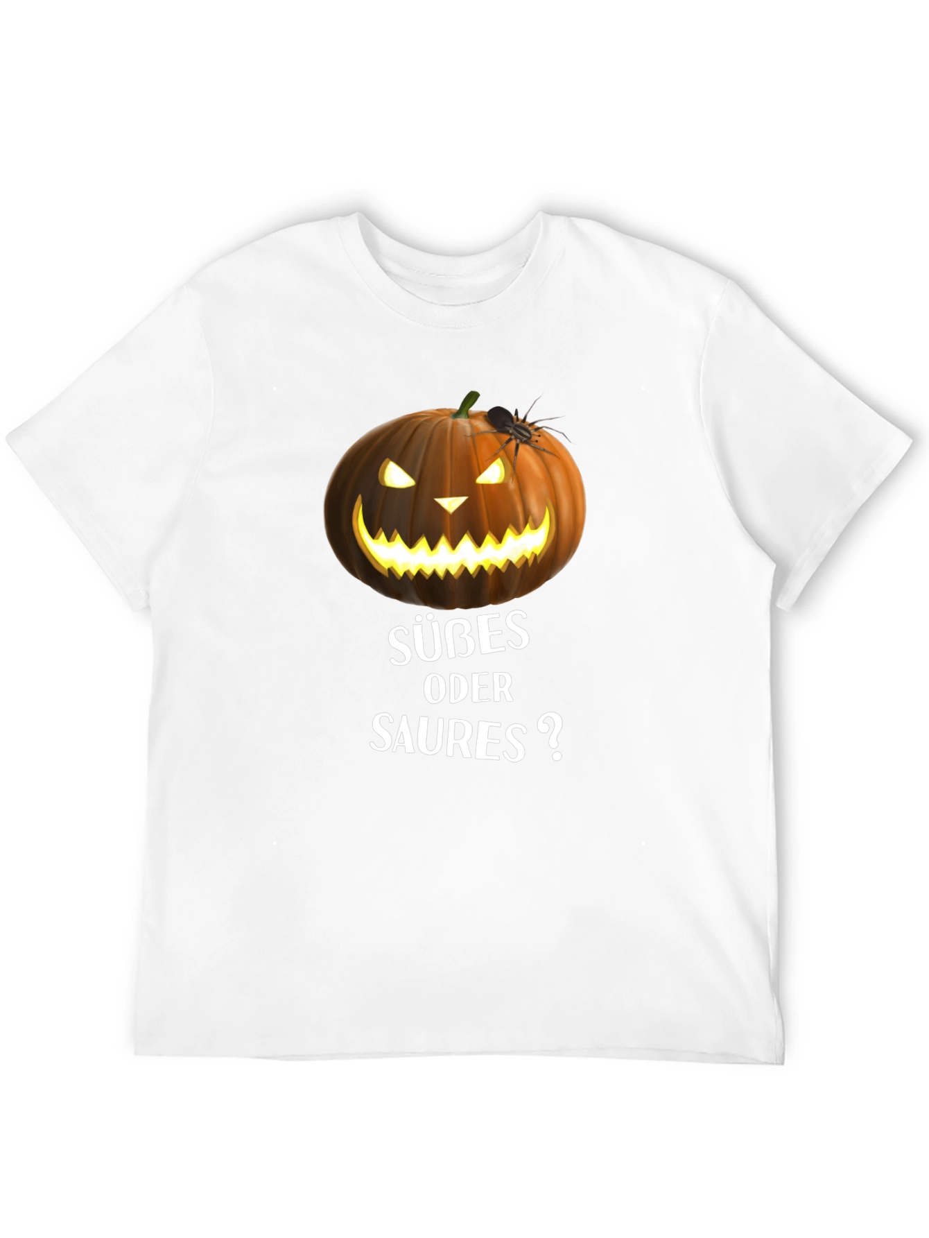 Halloween Pumpkin Süßes oder Saures? T-Shirt