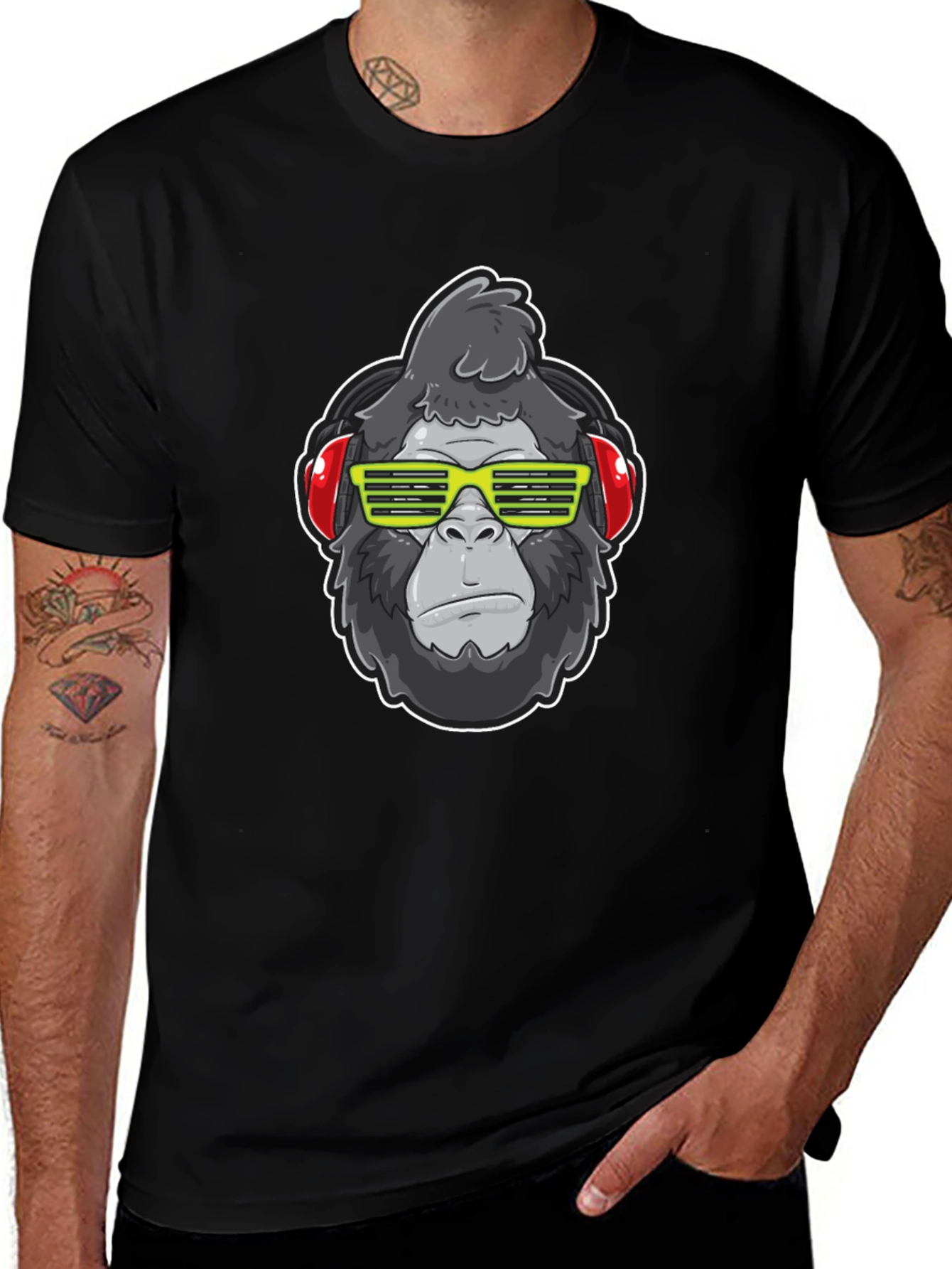 Cool Gorilla Graphic Tee