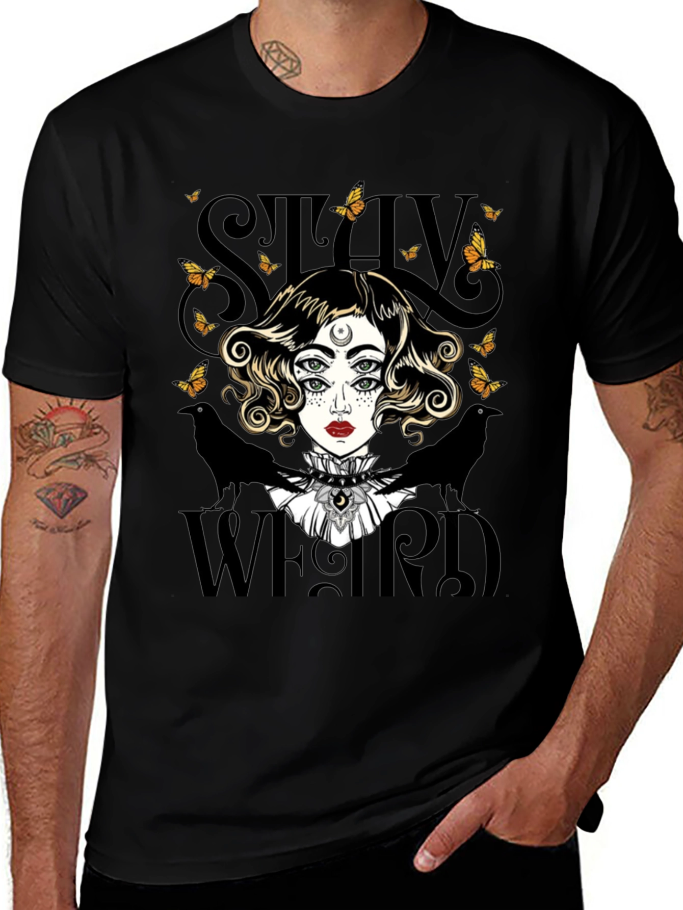 Stay Weird Graphic T-Shirt