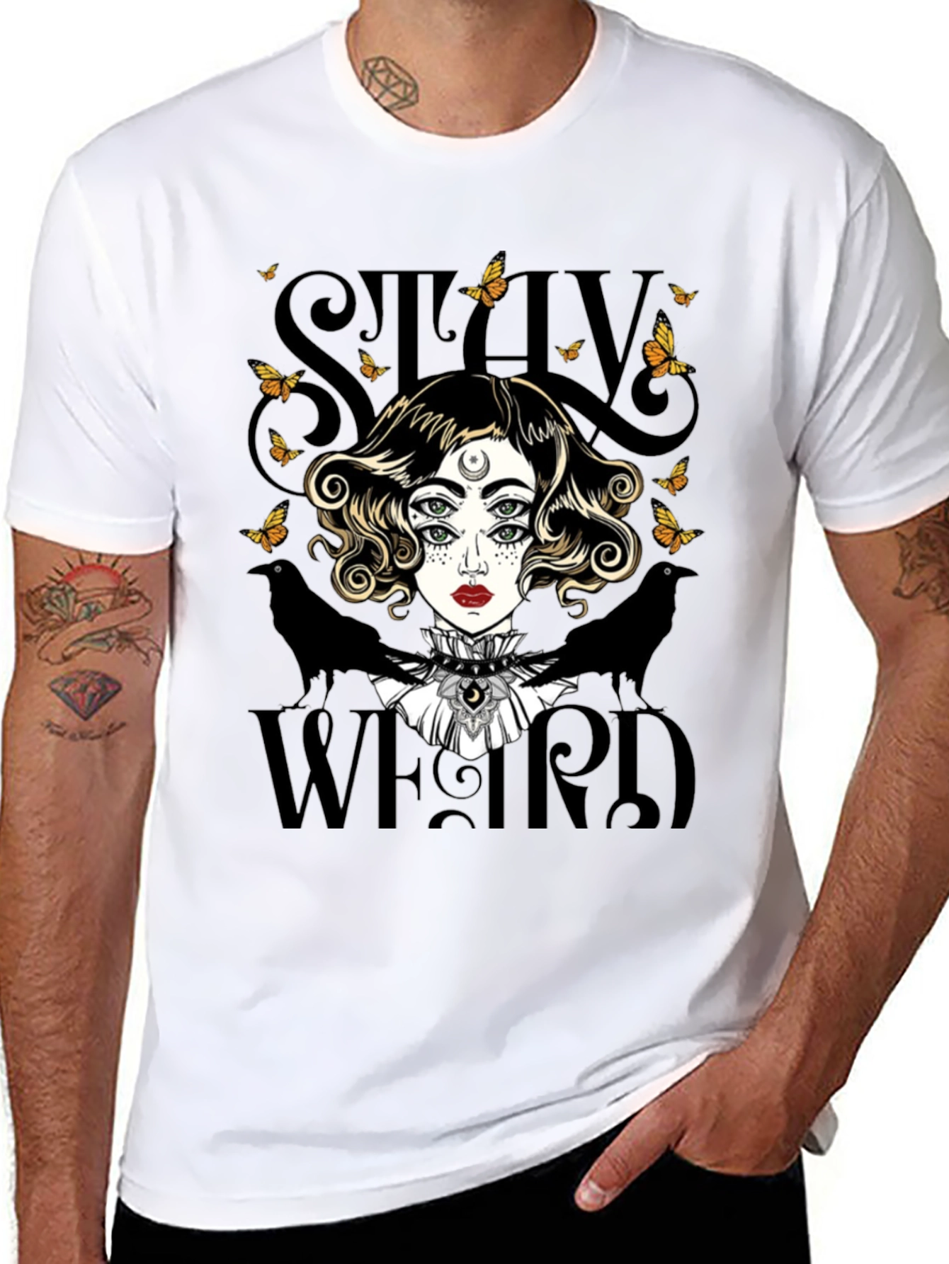 Stay Weird Graphic T-Shirt