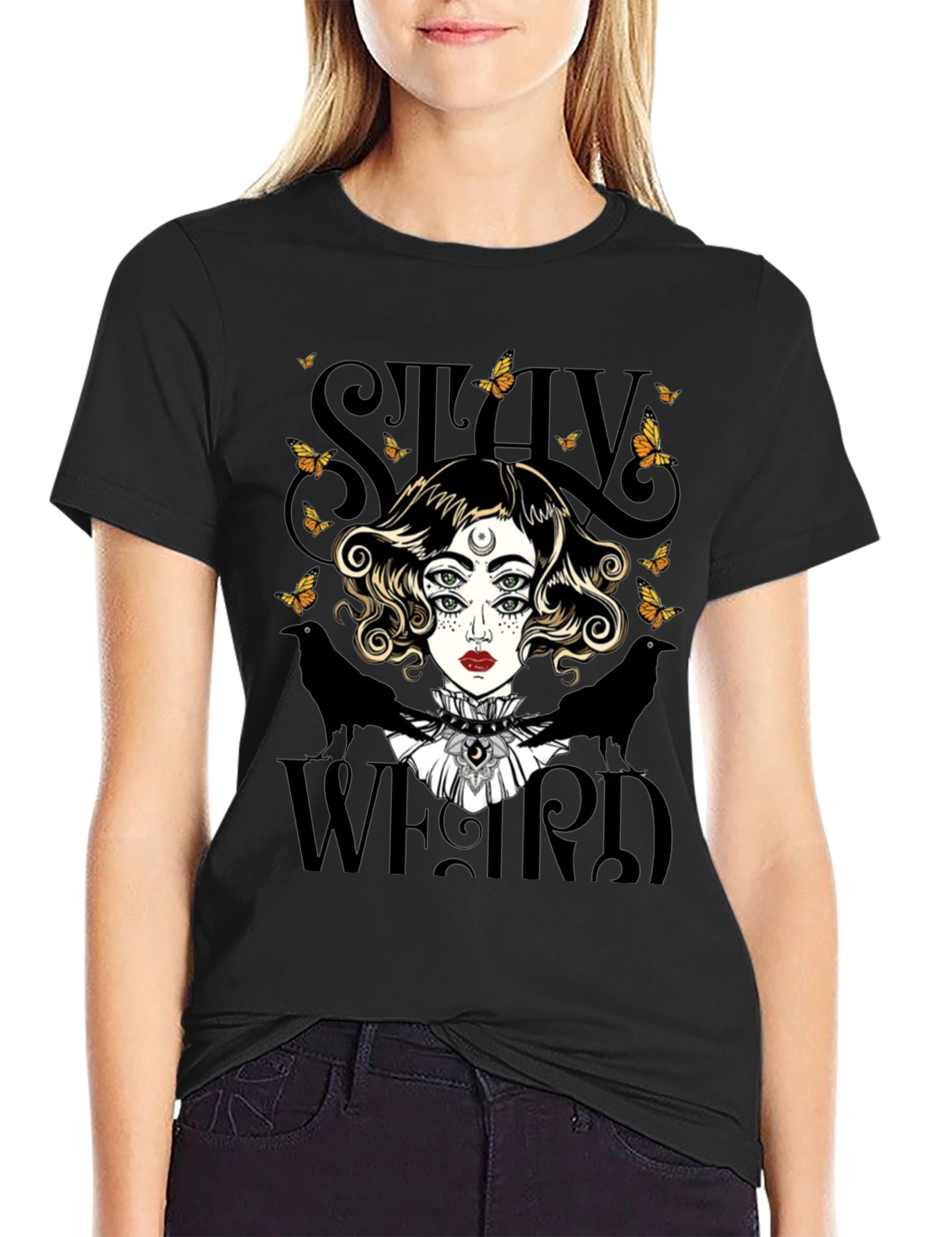 Stay Weird Graphic T-Shirt