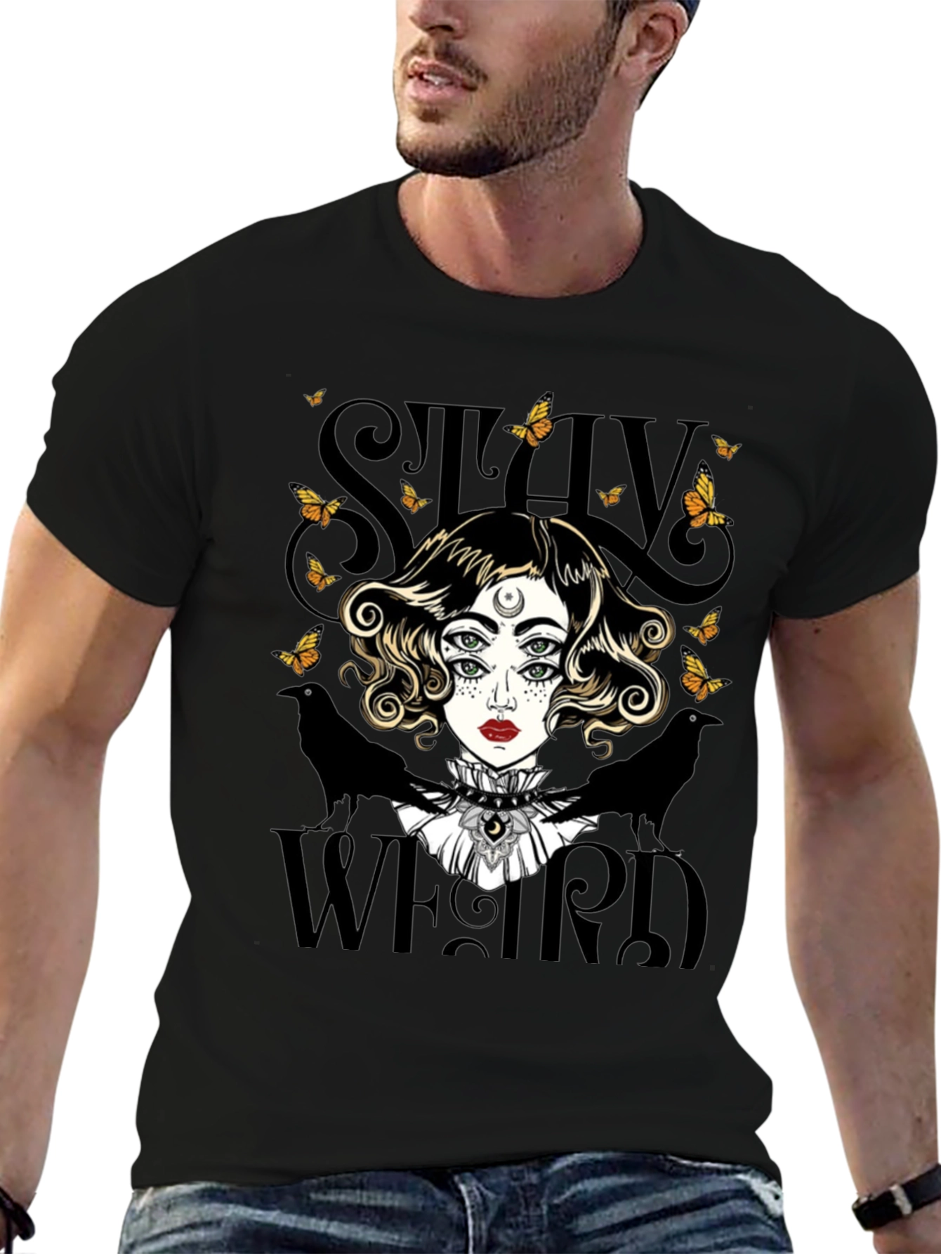 Stay Weird Graphic T-Shirt