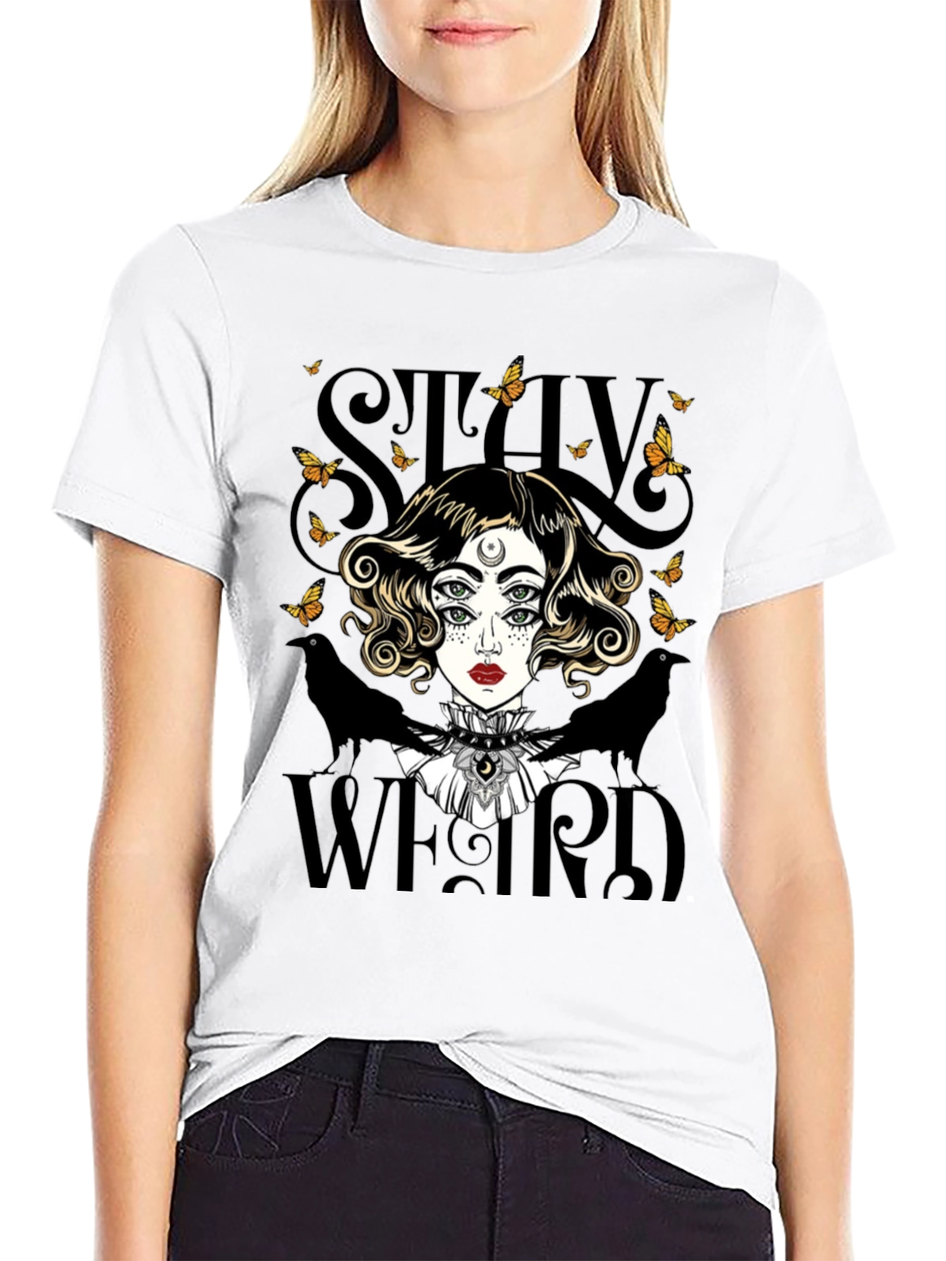 Stay Weird Graphic T-Shirt