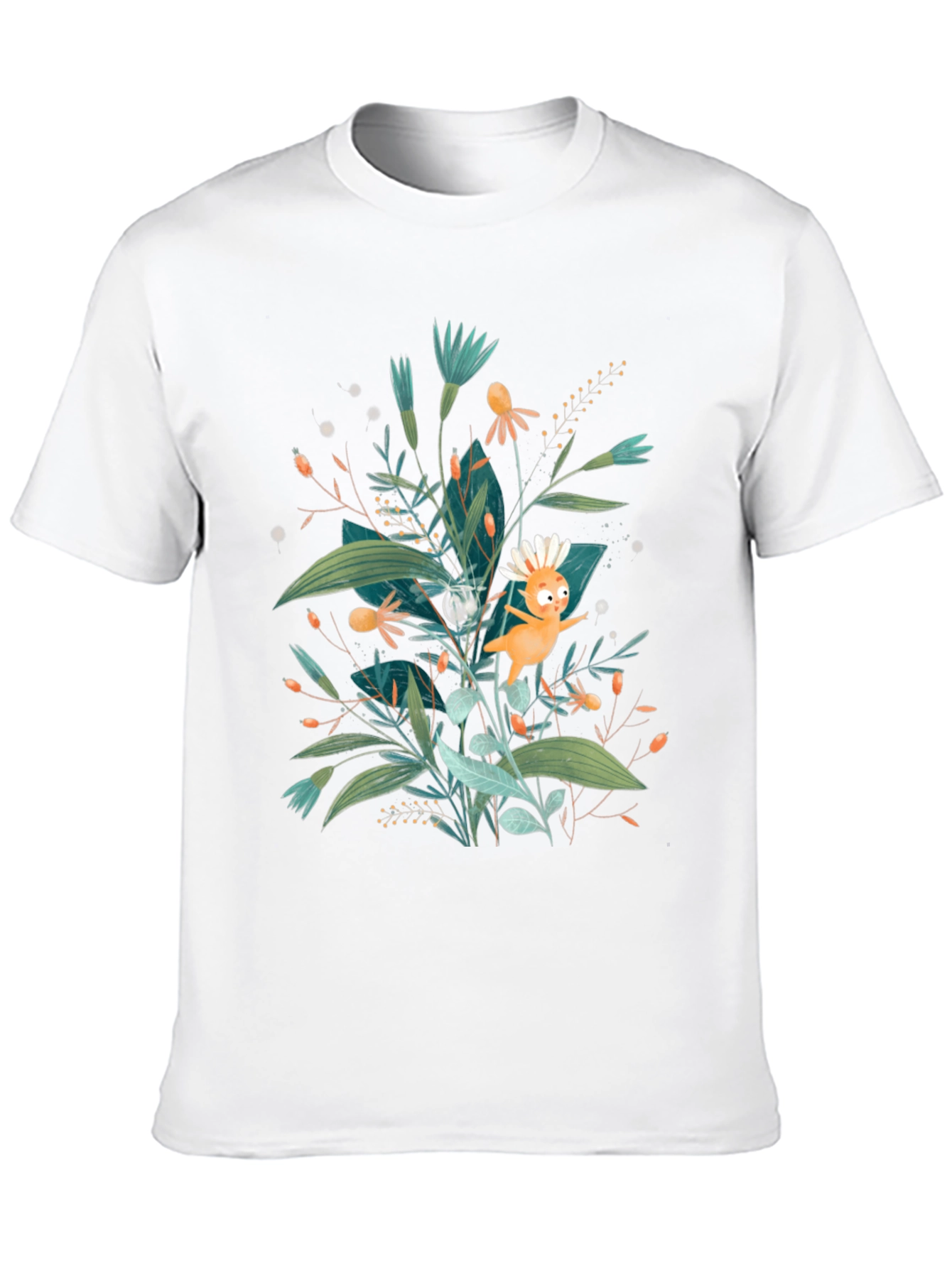 Nature Sprite Black T-Shirt