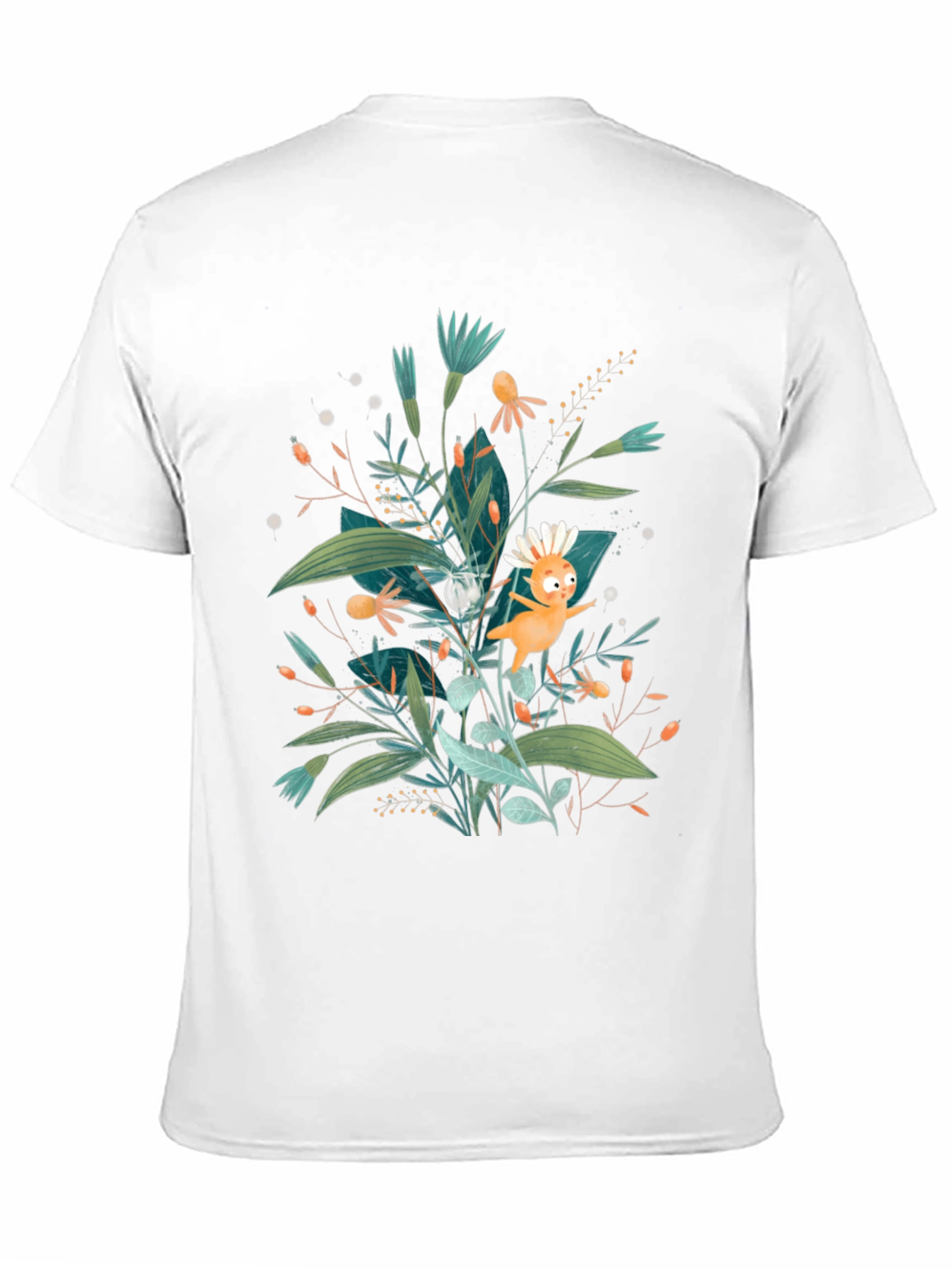 Nature Sprite Black T-Shirt
