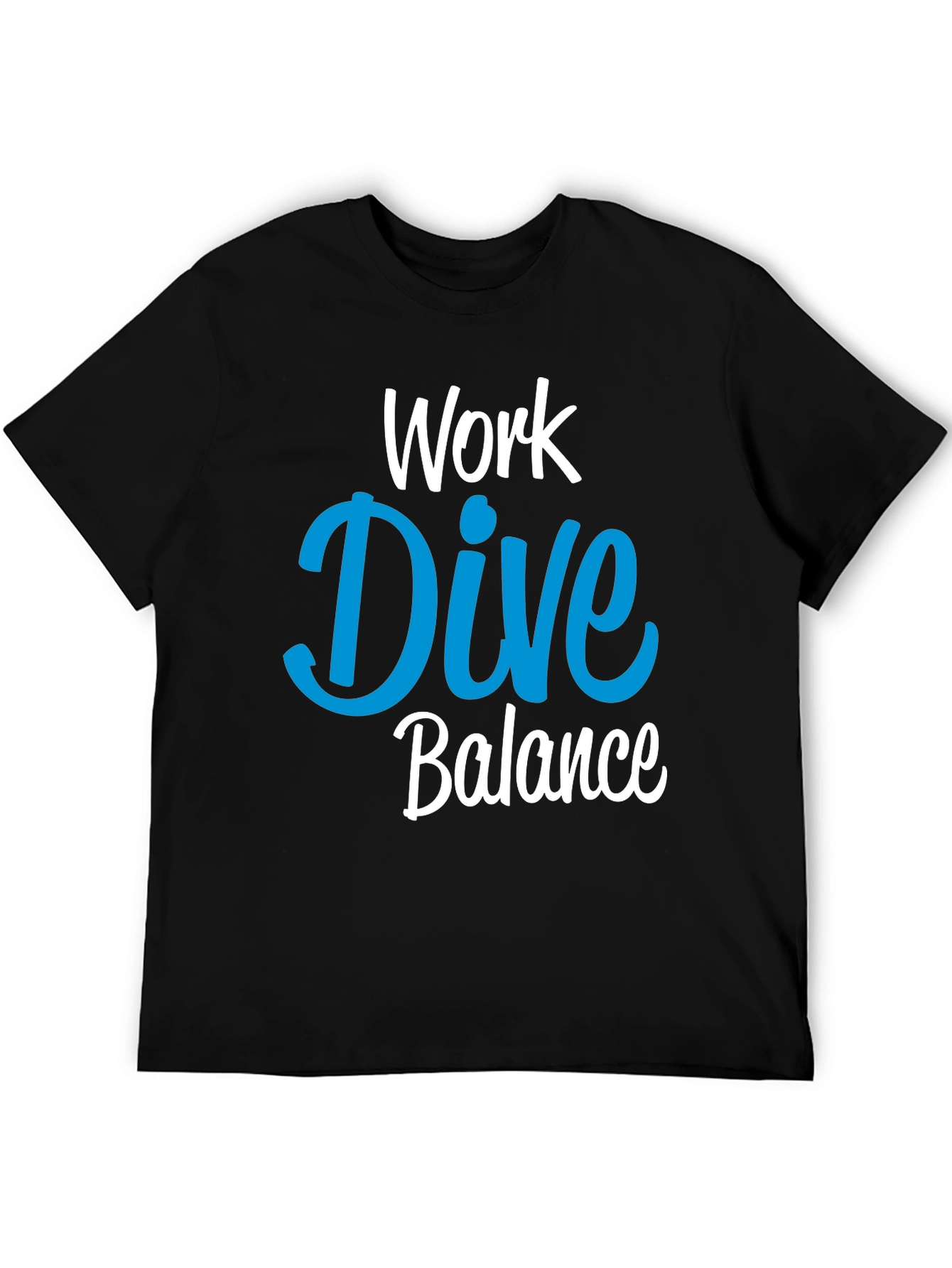 Work Dive Balance Graphic T-Shirt