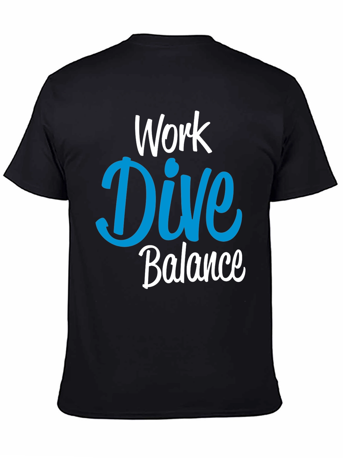 Work Dive Balance Graphic T-Shirt