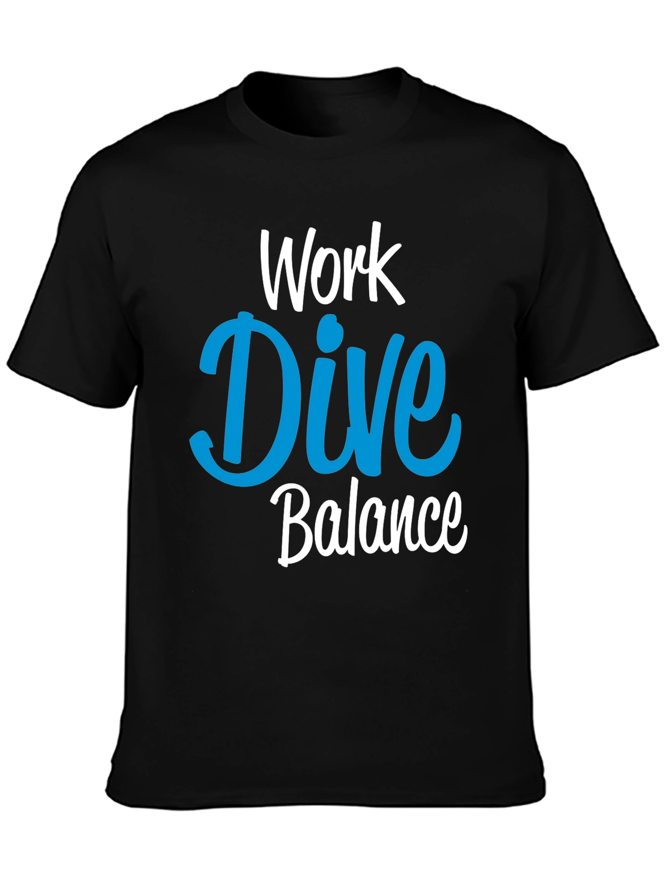 Work Dive Balance Graphic T-Shirt
