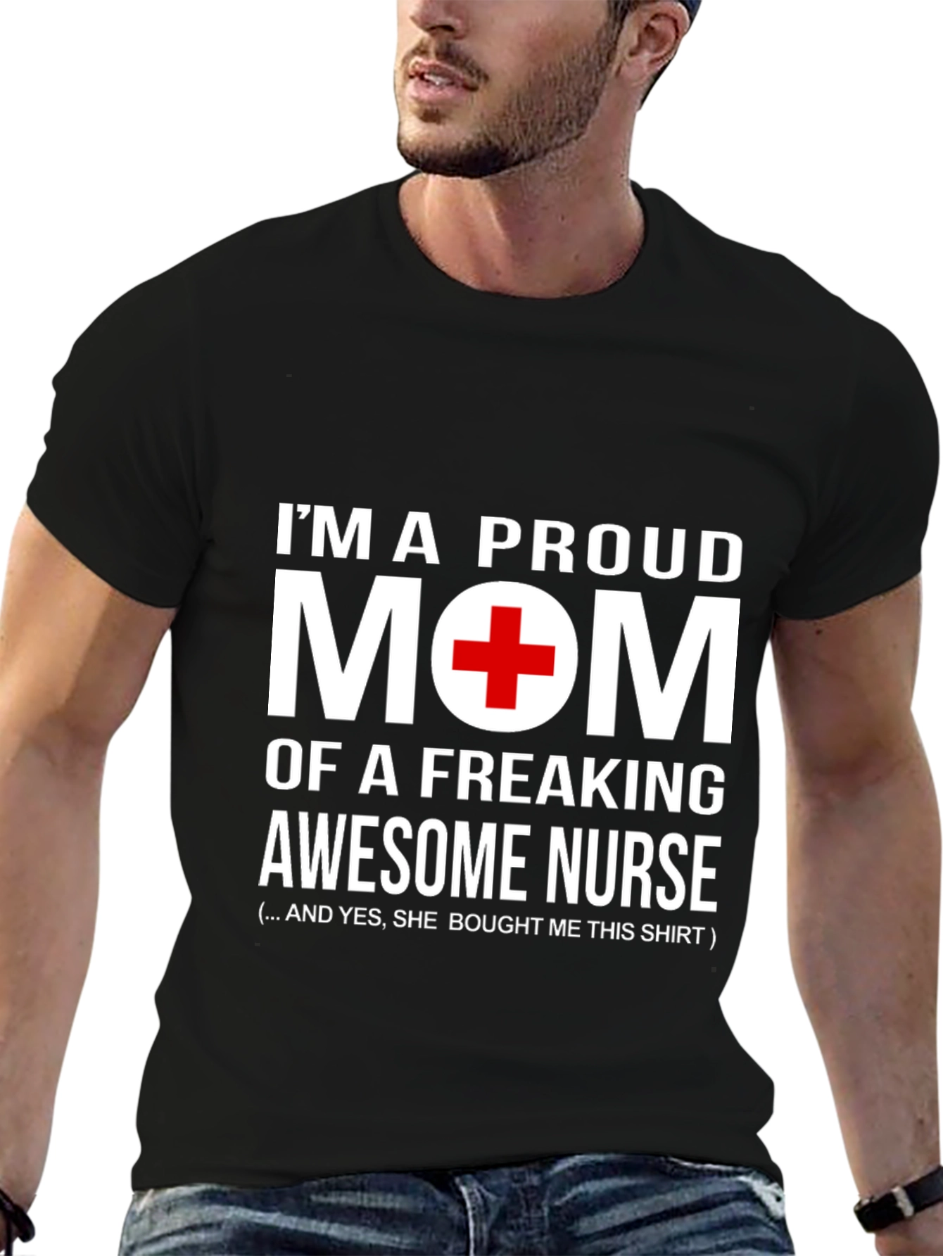 Proud Mom of an Awesome Nurse T-Shirt