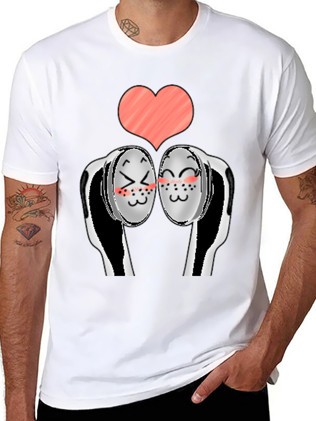 Couple AirPods Love T-Shirt