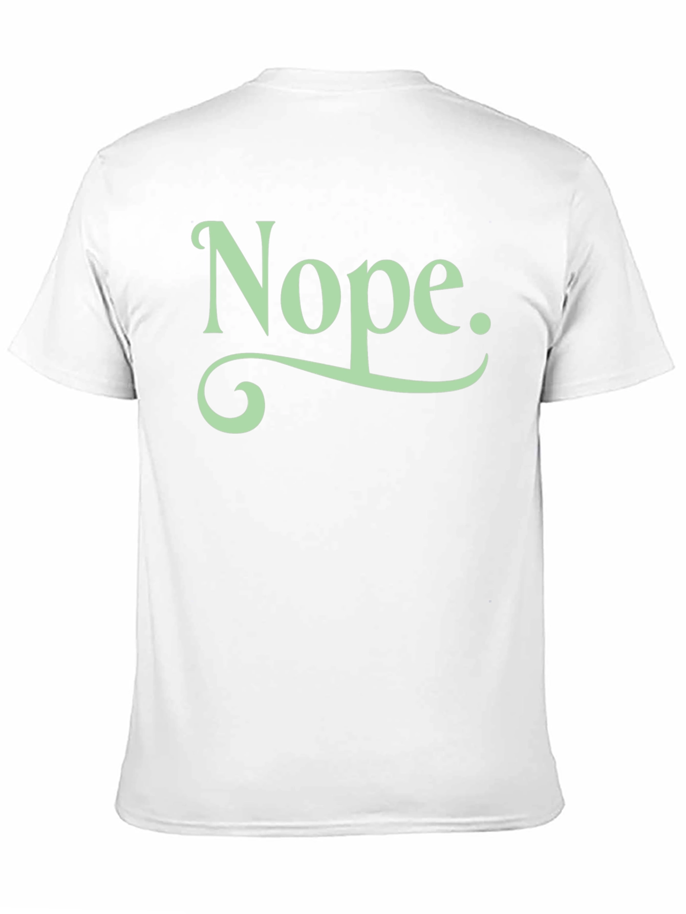 Nope Graphic Tee - Soft Cotton Unisex T-Shirt