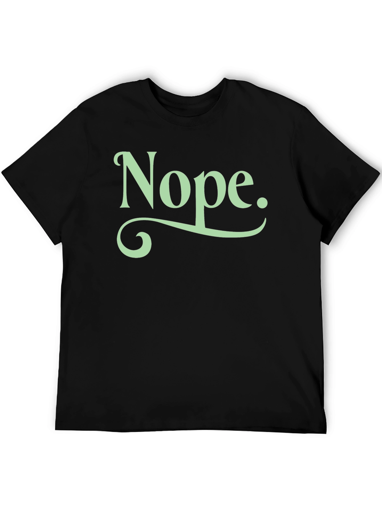 Nope Graphic Tee - Soft Cotton Unisex T-Shirt