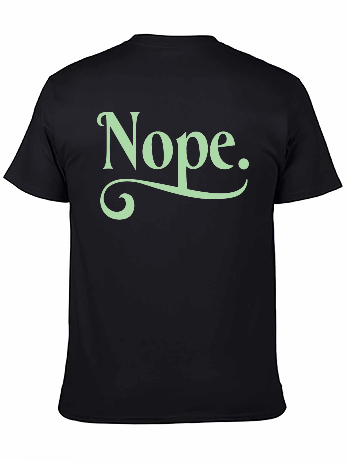 Nope Graphic Tee - Soft Cotton Unisex T-Shirt