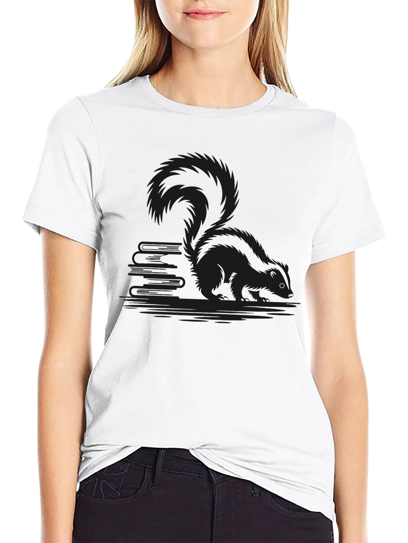 Black Squirrel Graphic T-Shirt