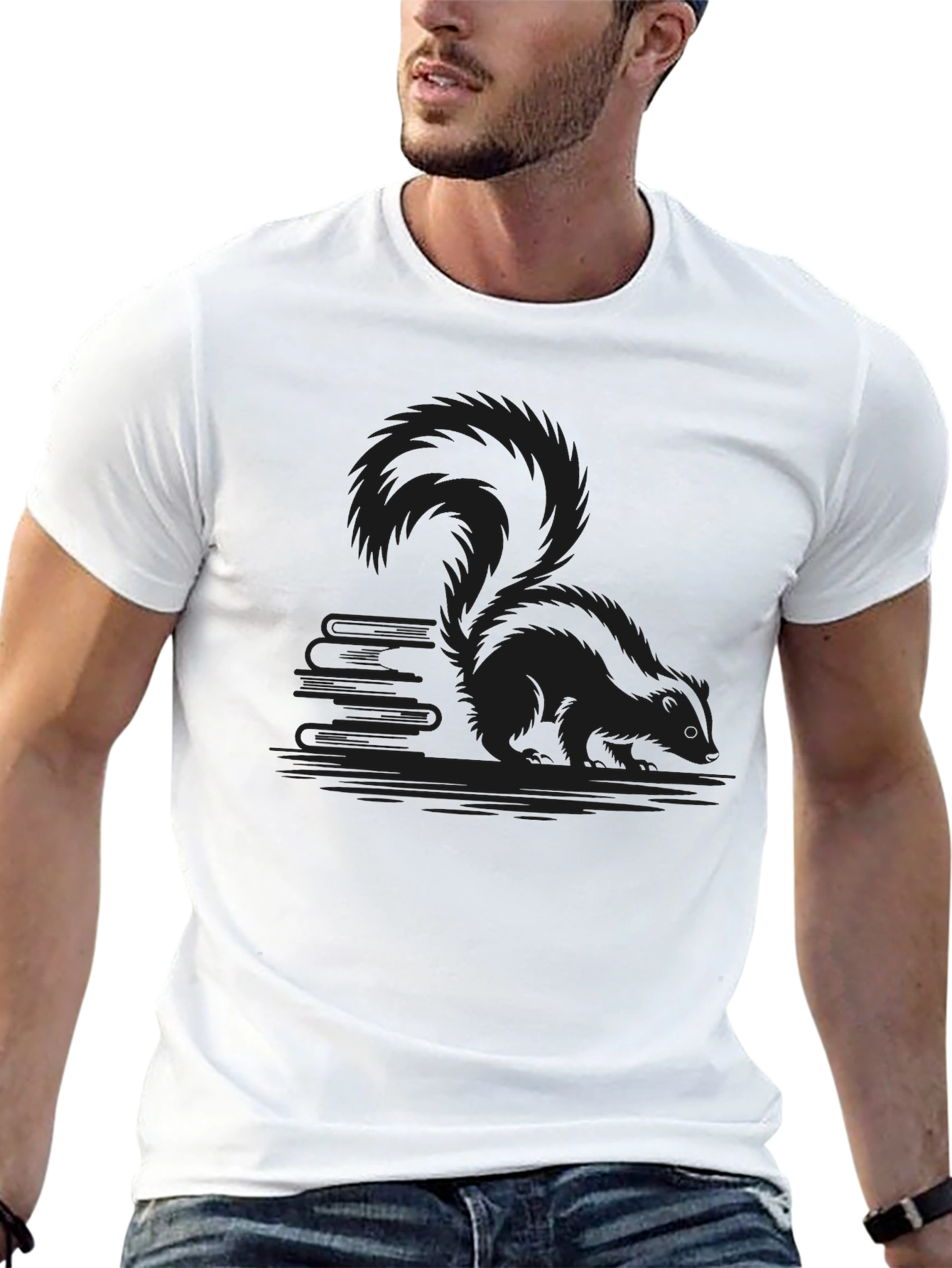 Black Squirrel Graphic T-Shirt