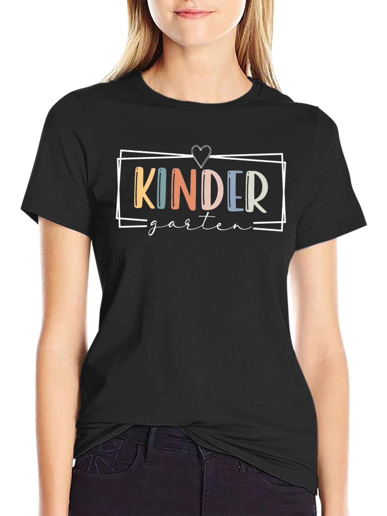Kindergarten Graphic Tee - Back to School Teacher Shirt