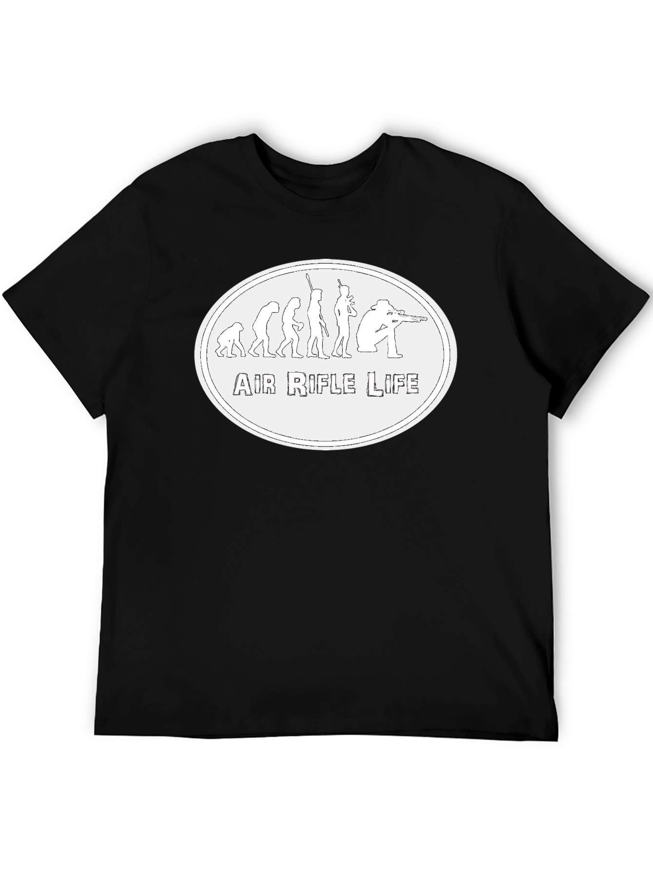 Air Rifle Life Evolution T-Shirt - Black
