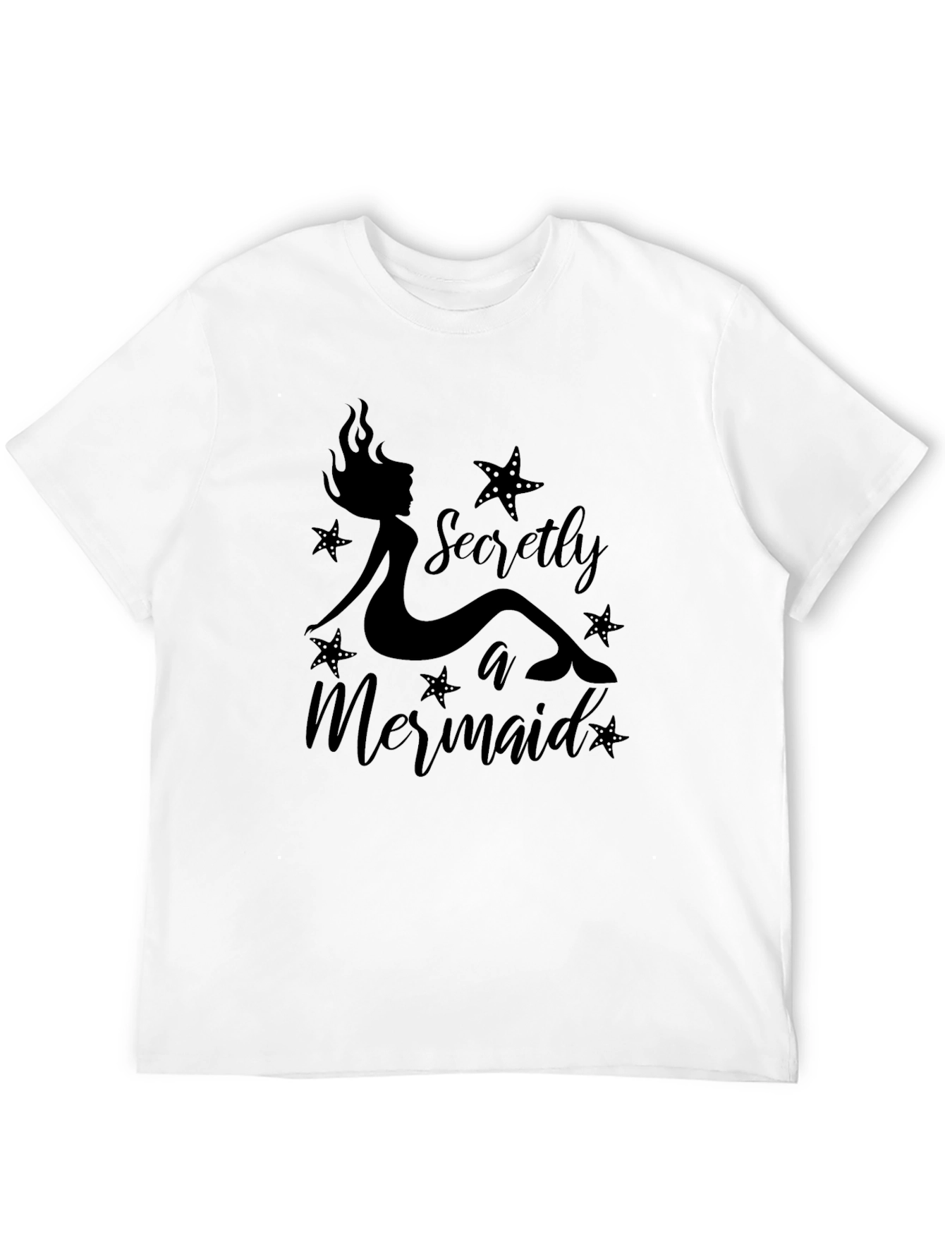 Secretly a Mermaid Graphic Tee