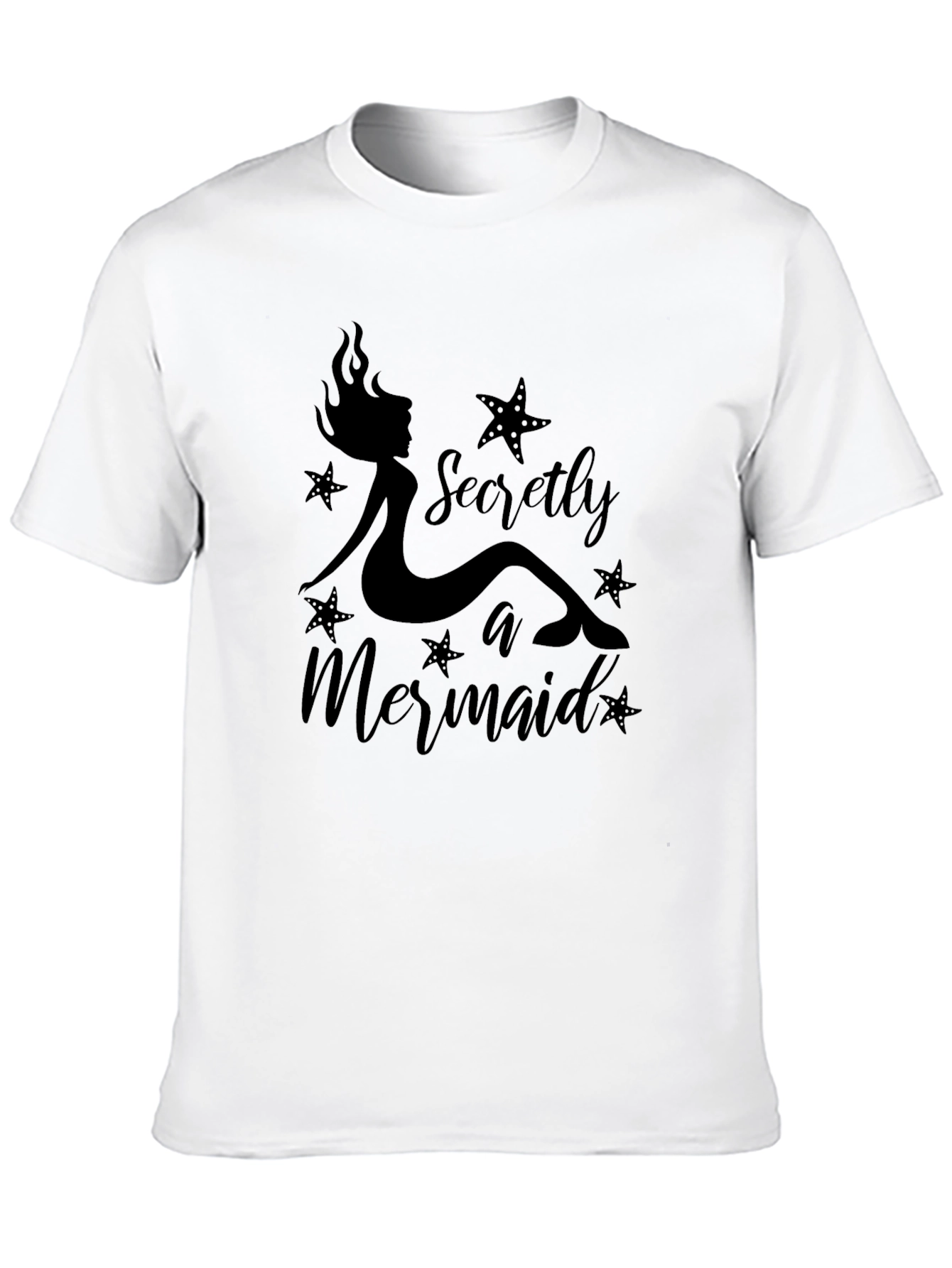 Secretly a Mermaid Graphic Tee