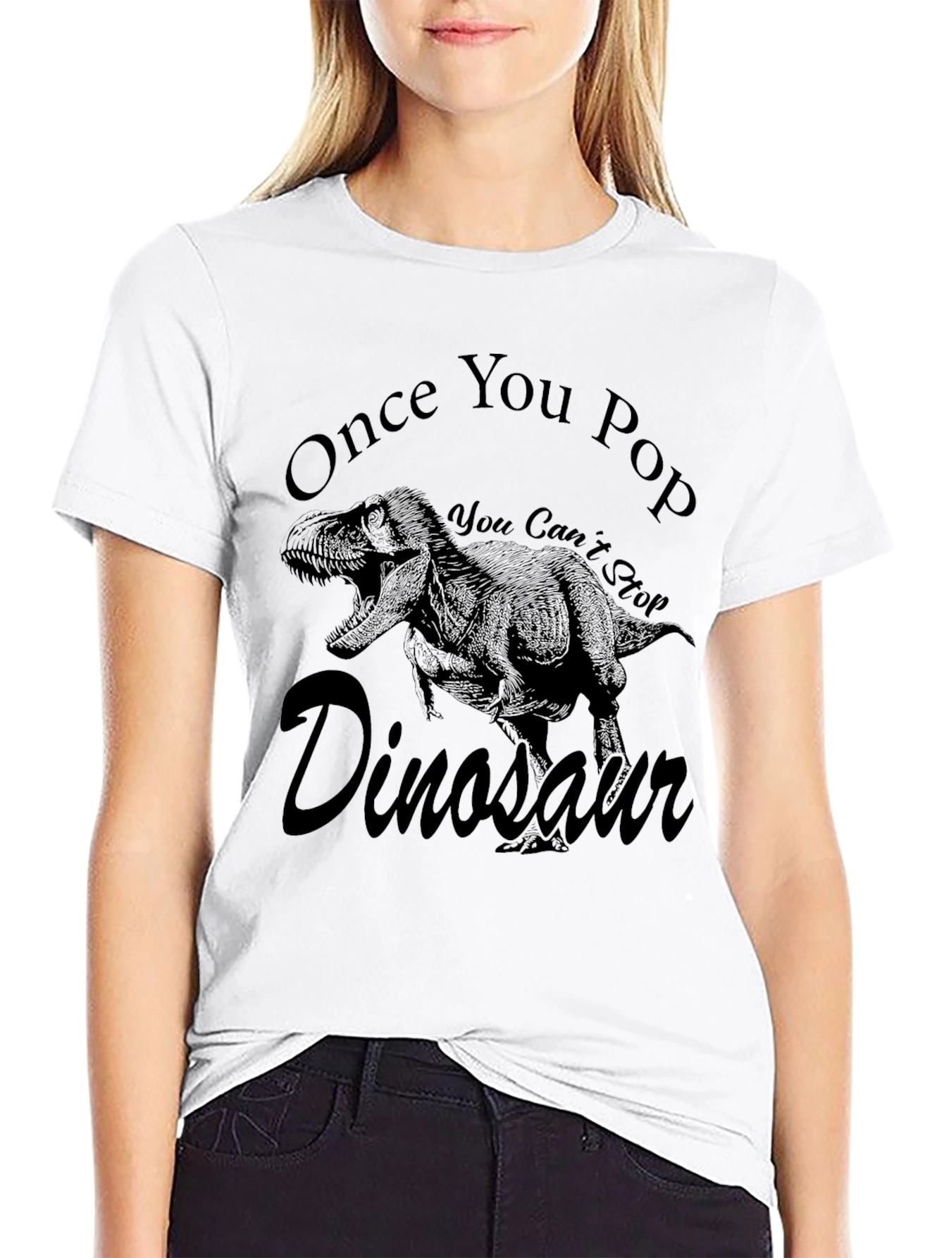 Dinosaur T-Rex Graphic Novelty T-Shirt