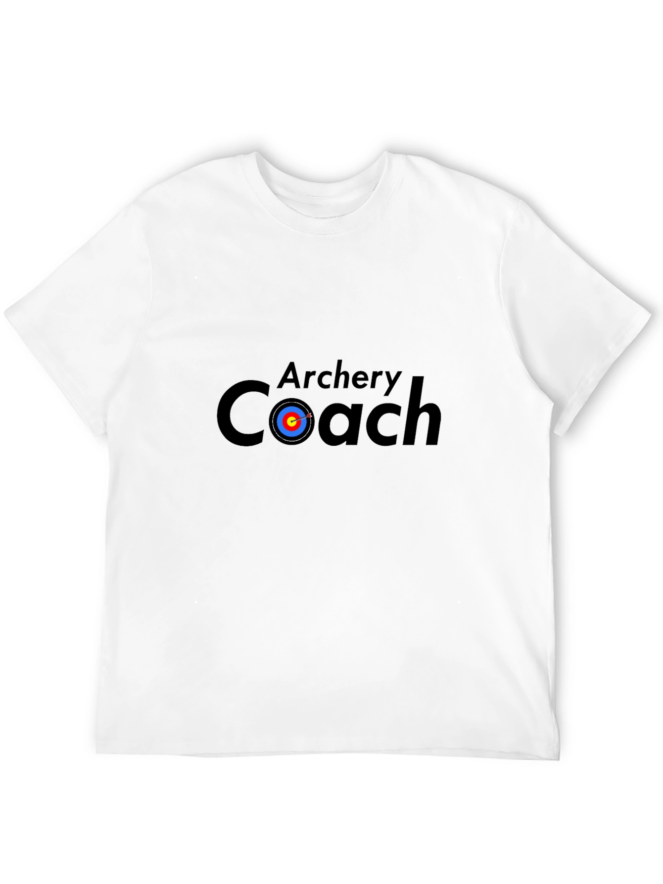 Archery Coach Graphic Tee - Black T-Shirt