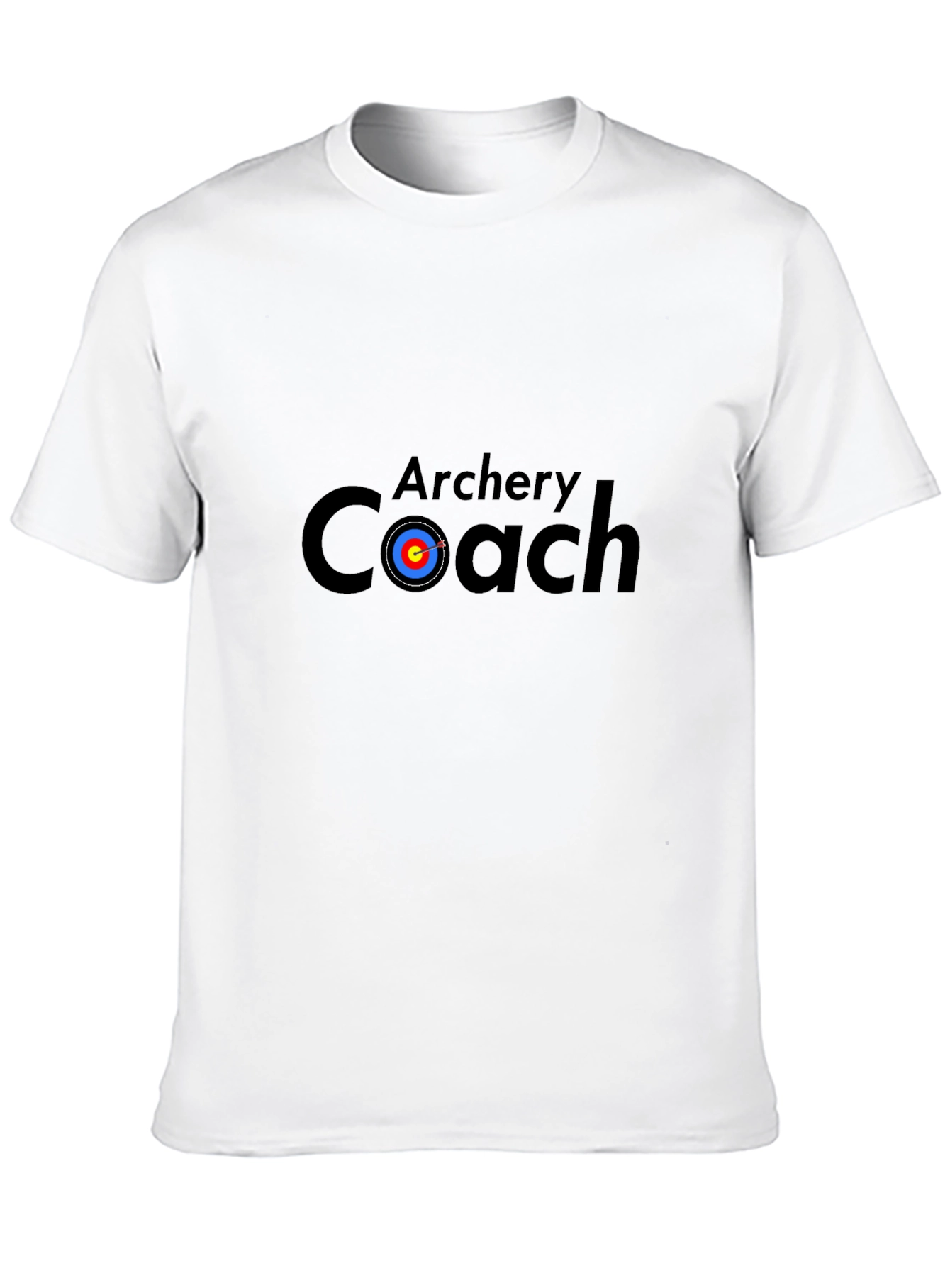 Archery Coach Graphic Tee - Black T-Shirt