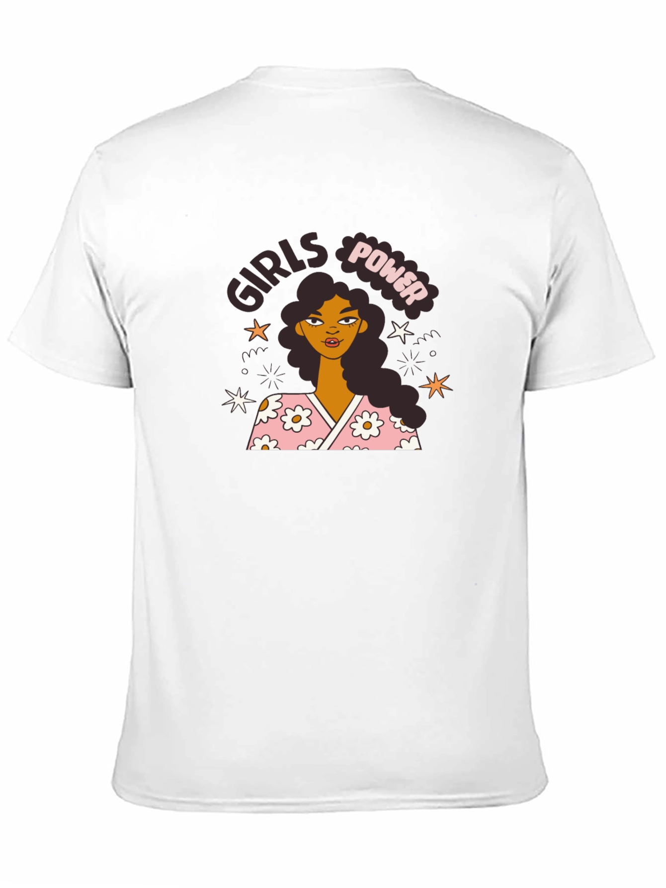 Girls Power Graphic Tee - Black Unisex T-Shirt