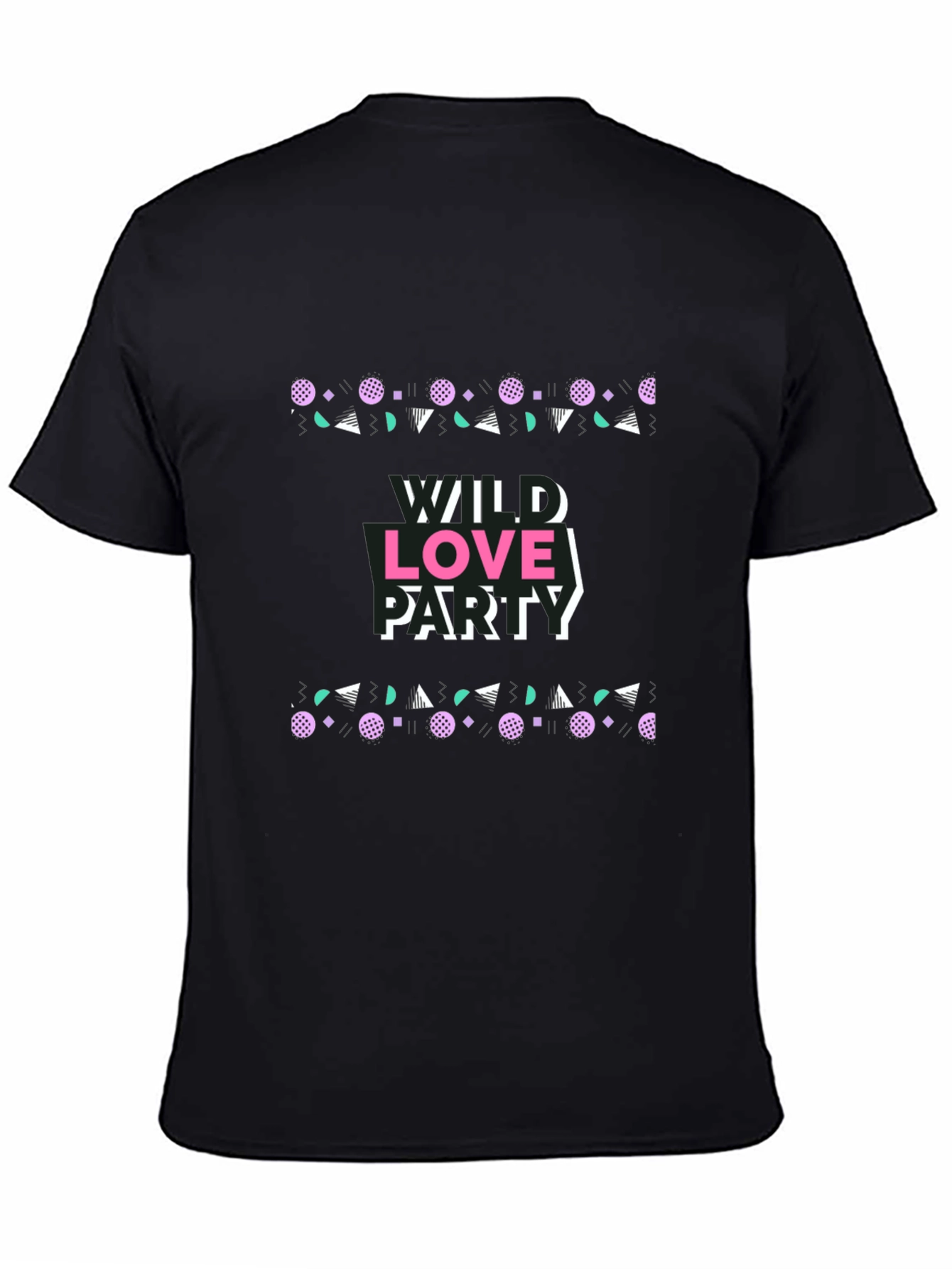 Wild Love Party Graphic Tee - Retro Design