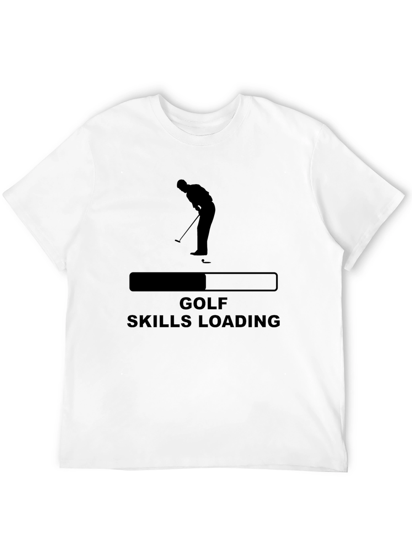Golf Skills Loading T-Shirt - Golfer Tee