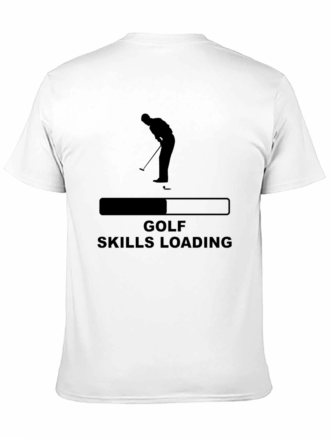 Golf Skills Loading T-Shirt - Golfer Tee