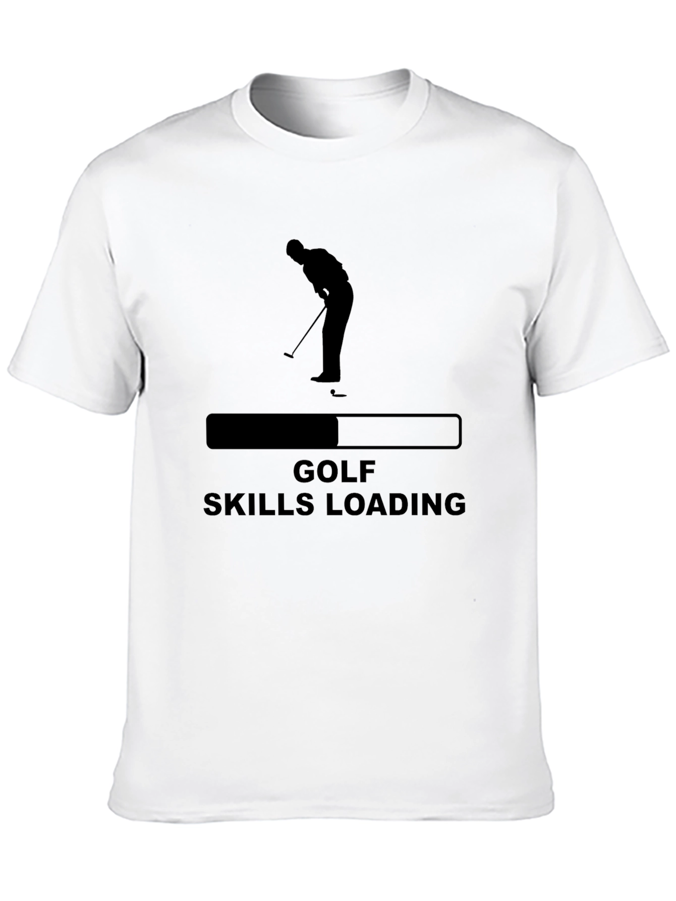 Golf Skills Loading T-Shirt - Golfer Tee