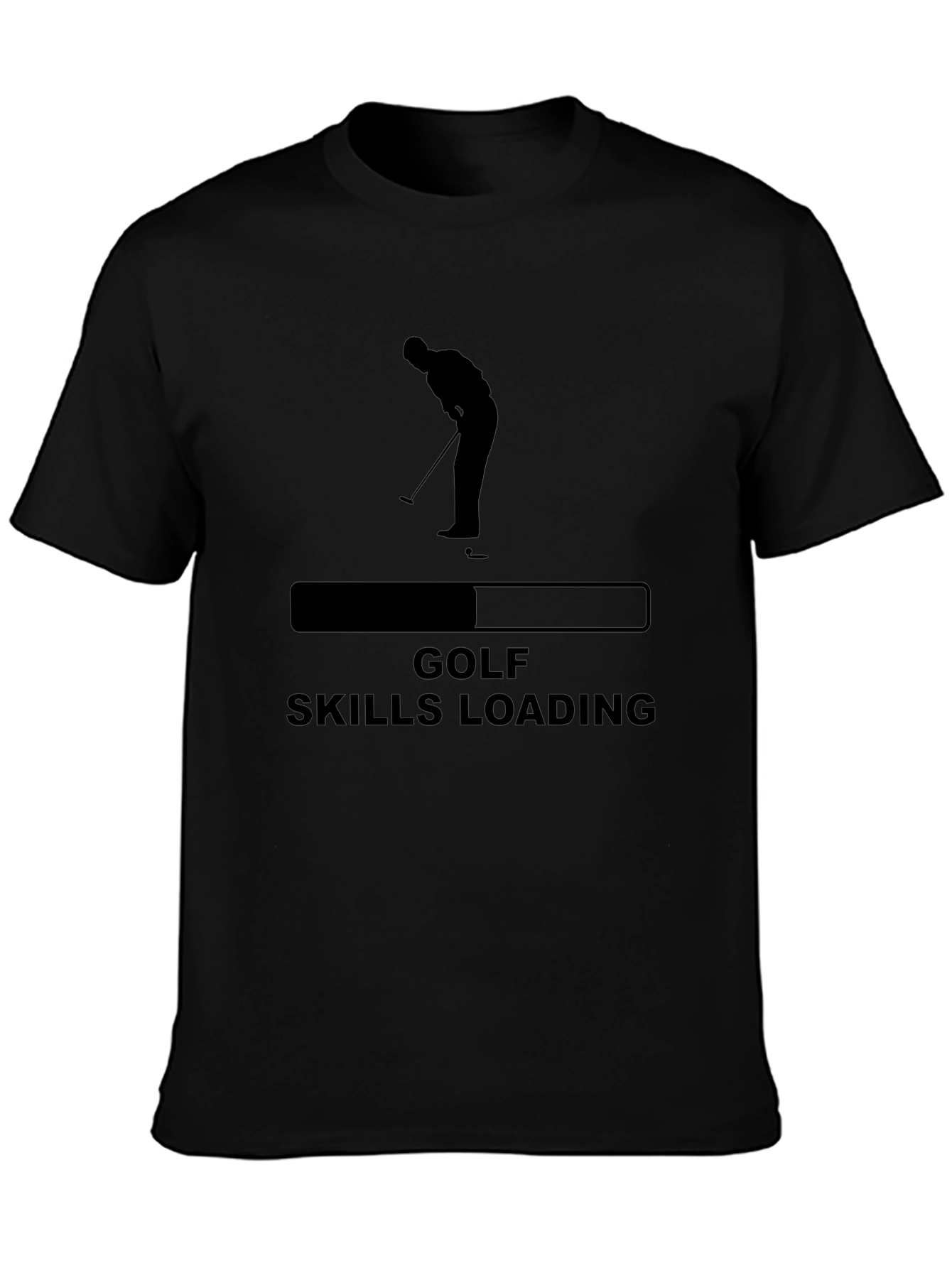 Golf Skills Loading T-Shirt - Golfer Tee