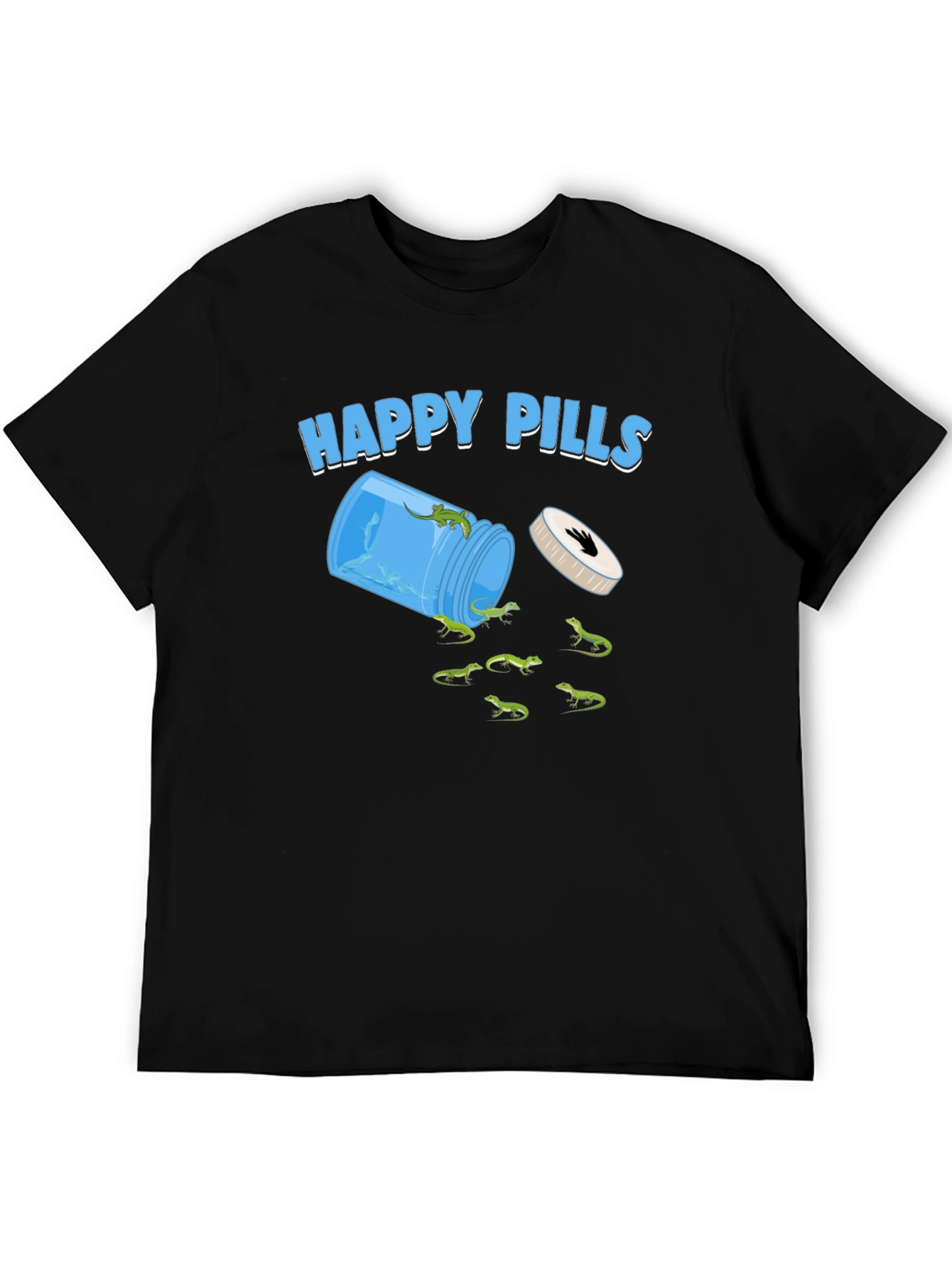 Happy Pills Lizard Graphic Tee