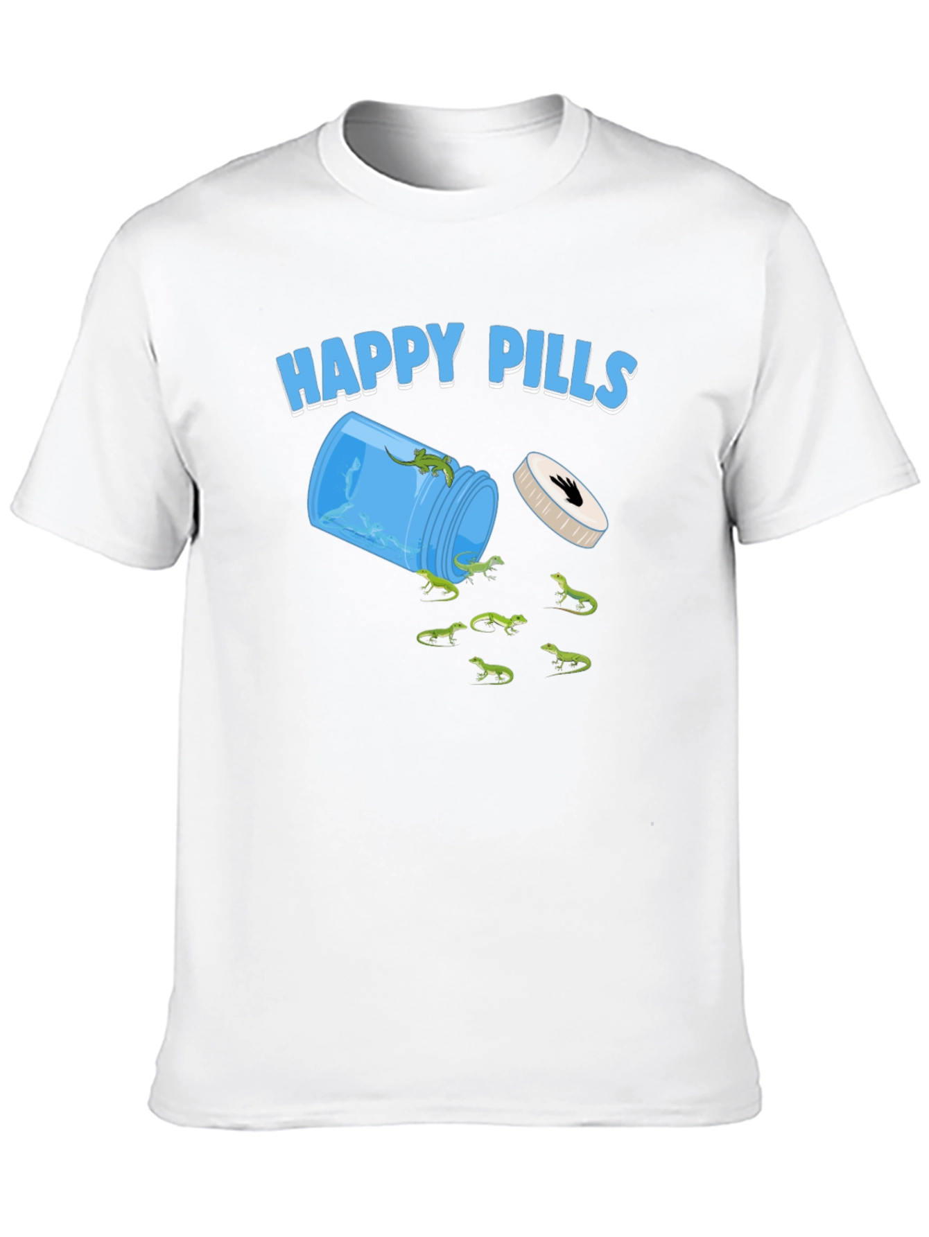 Happy Pills Lizard Graphic Tee