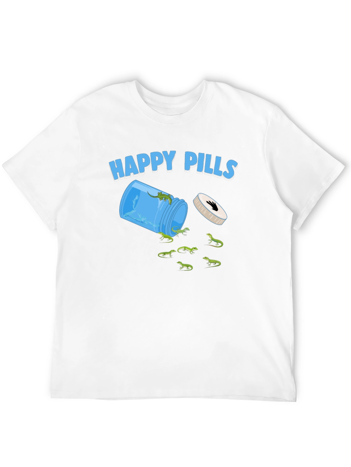 Happy Pills Lizard Graphic Tee