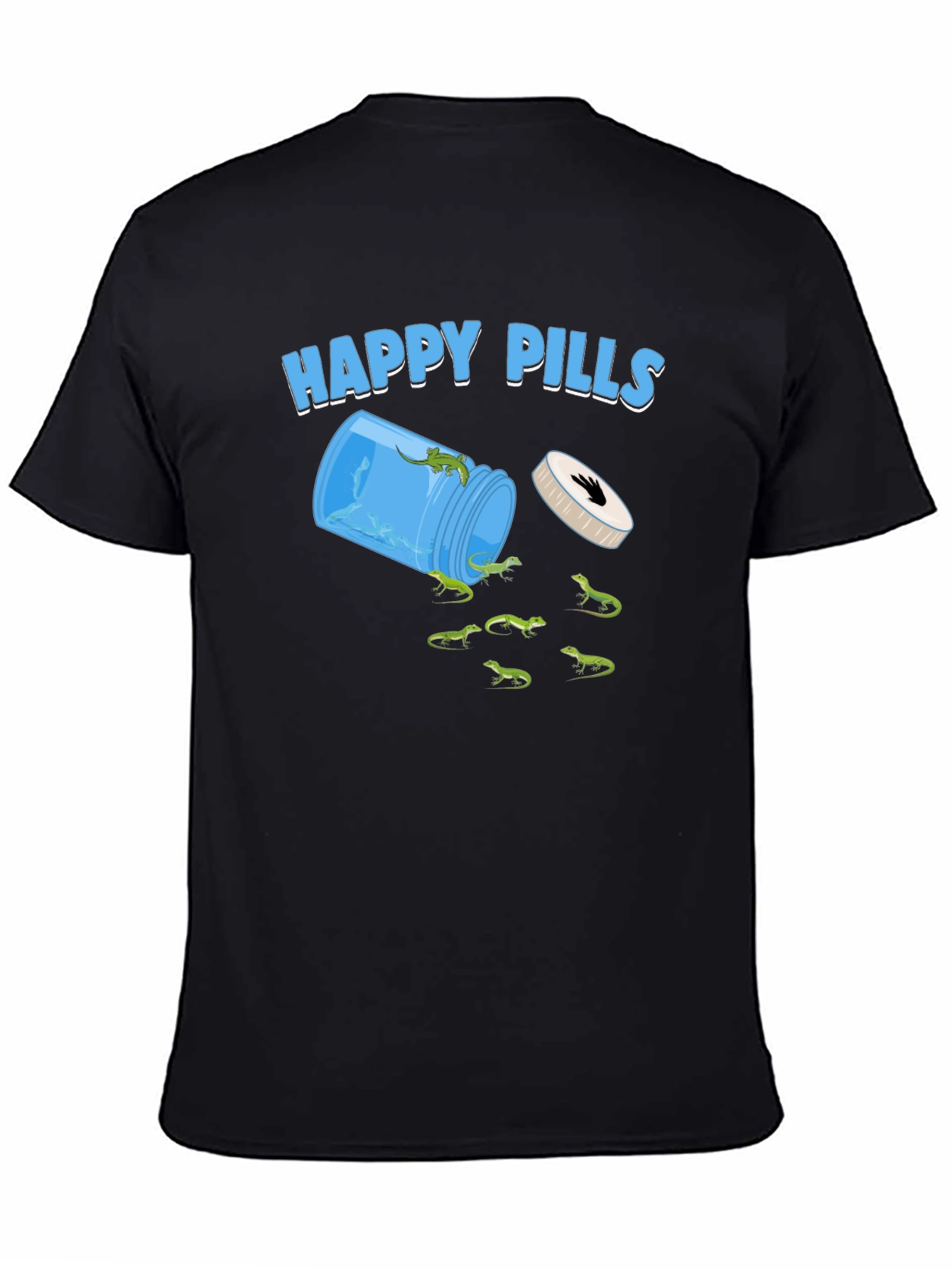 Happy Pills Lizard Graphic Tee